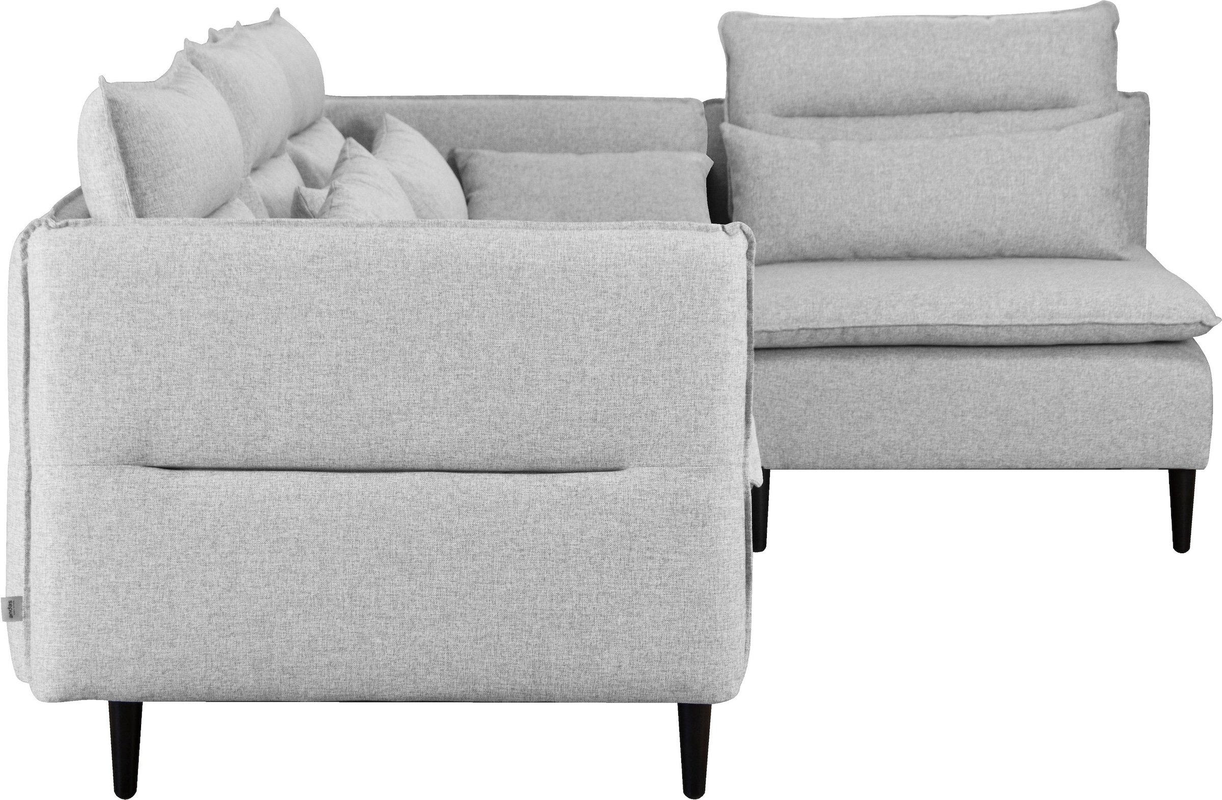 andas Ecksofa »ALVIK L-Form«, zusammengesetzt aus Modulen, erweiterbar mit Modulen der Serie