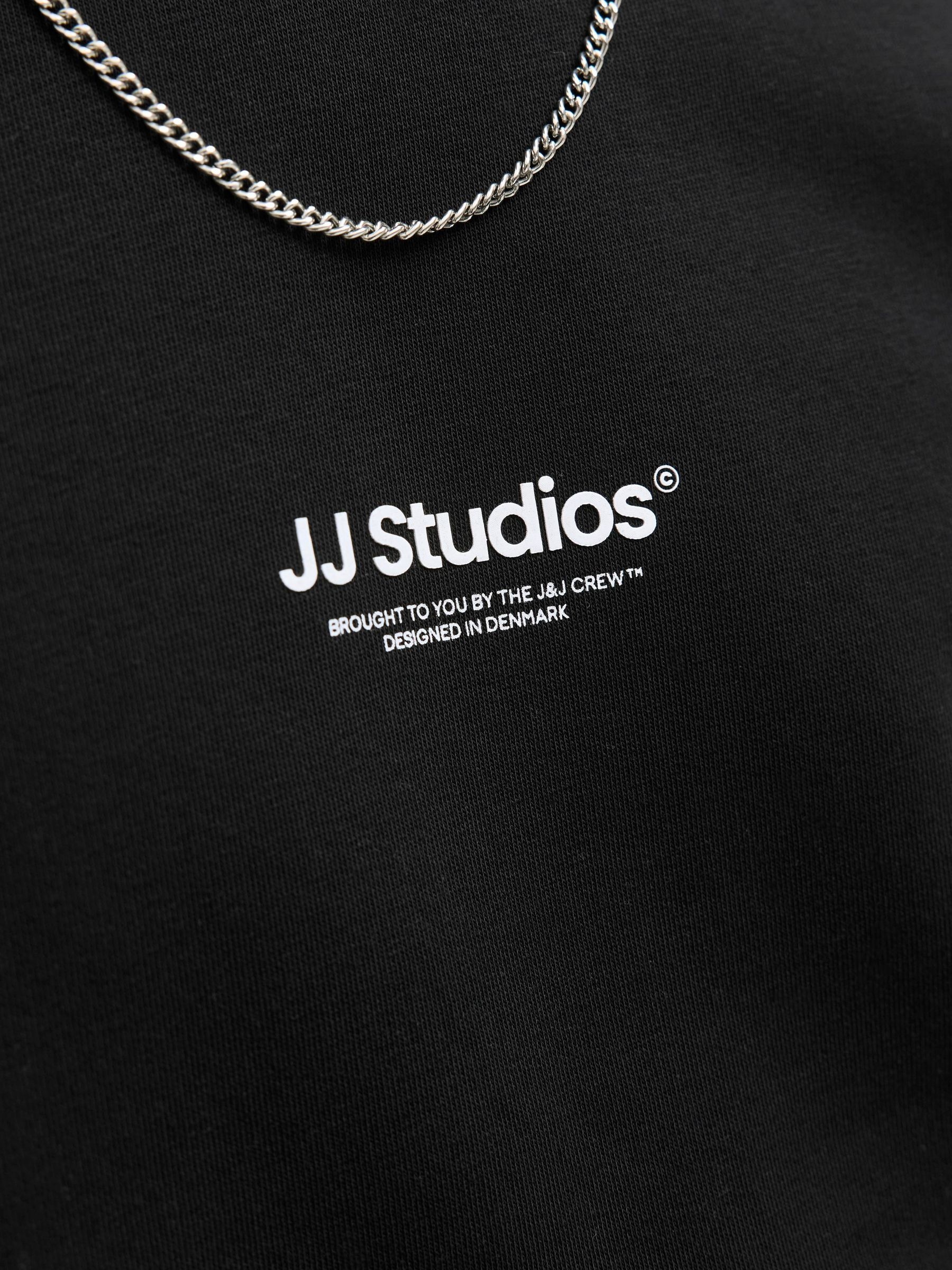 Jack & Jones PlusSize Sweatshirt »JJESOHO SWEAT CREW NECK NOOS PLS« mit Logobranding
