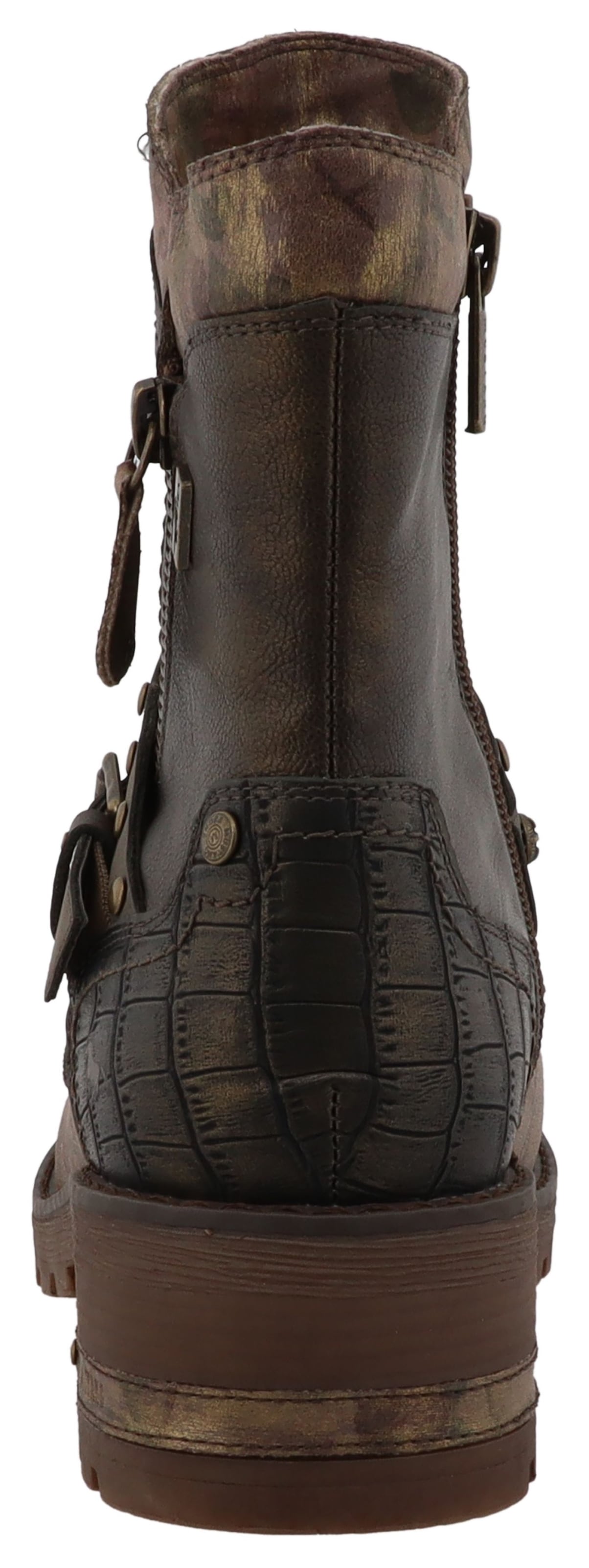 Mustang Shoes Winterboots »Haukea«  Biker Boots mit Blockabsatz
