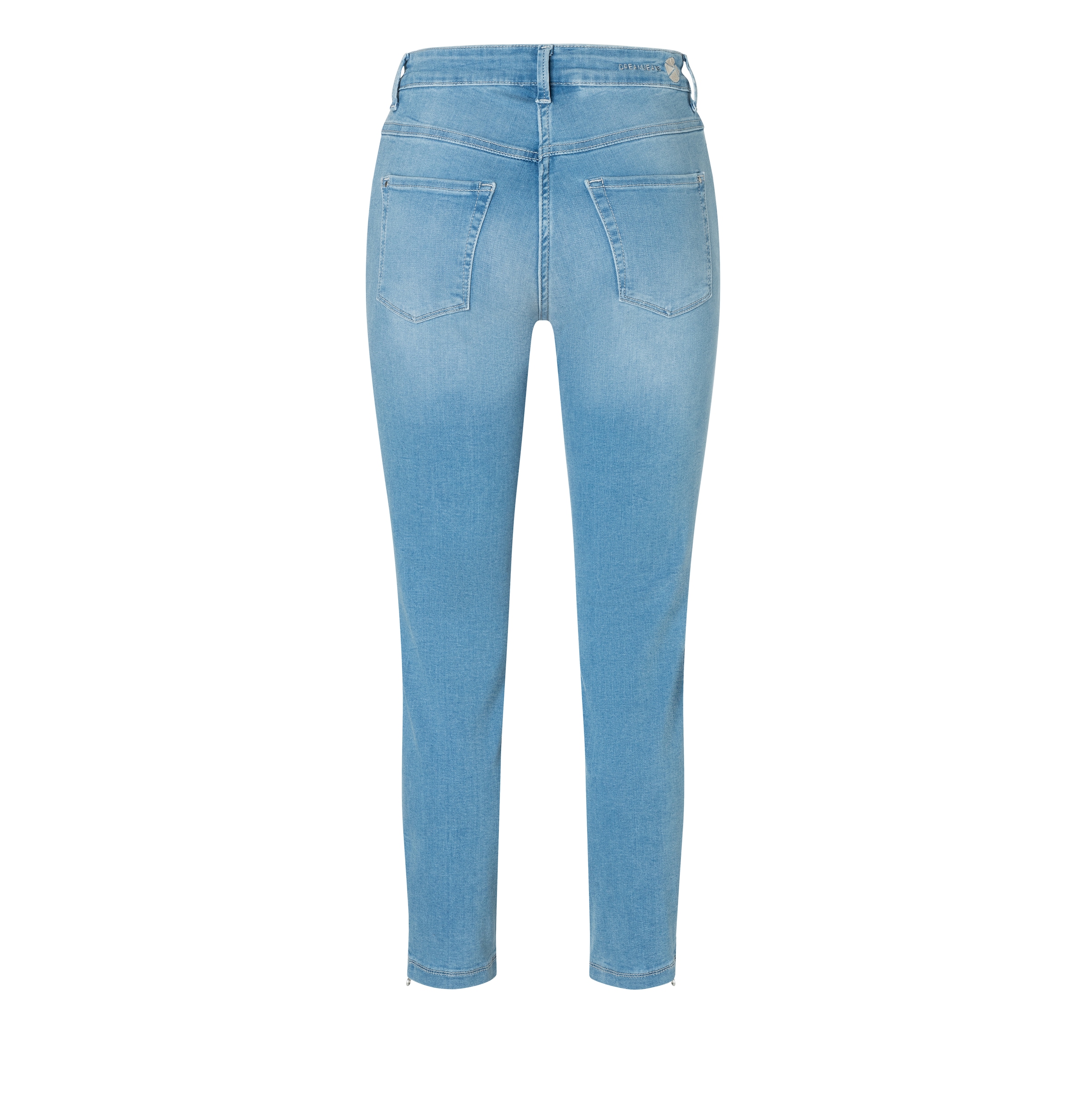 MAC 7/8-Jeans »Dream Chic«, verkürzte Form mit Reissverschluss