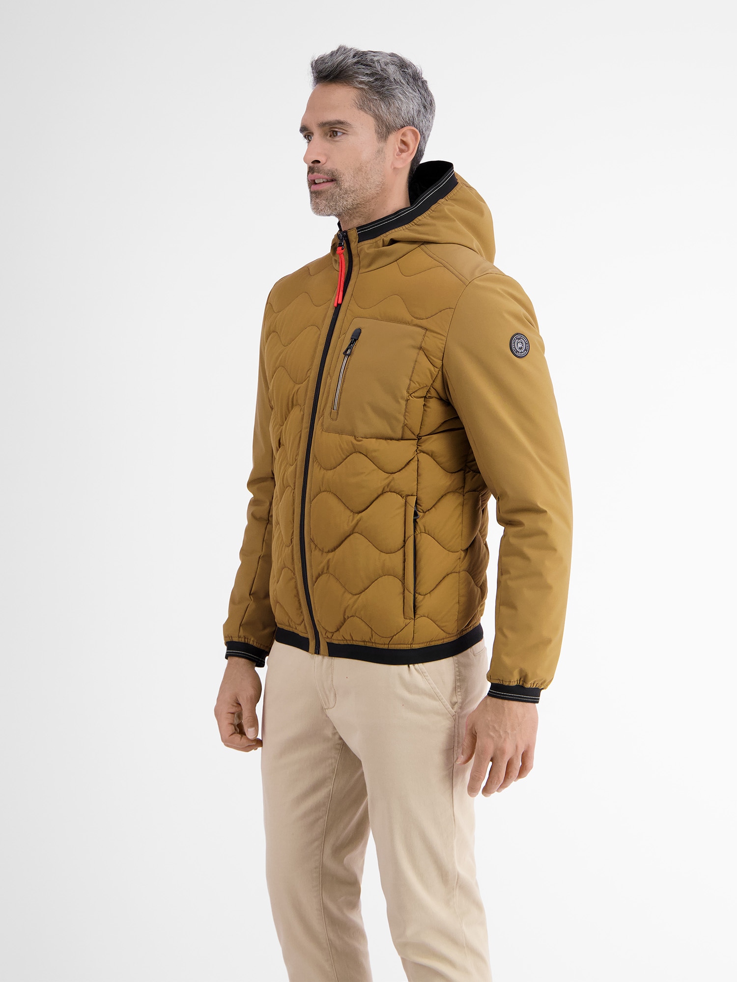 LERROS Outdoorjacke »Softshell-Hybrid Blouson« mit Kapuze