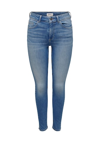 Skinny-fit-Jeans »ONLBLUSH MID SK LONGER ANK SLIT TAI328«
