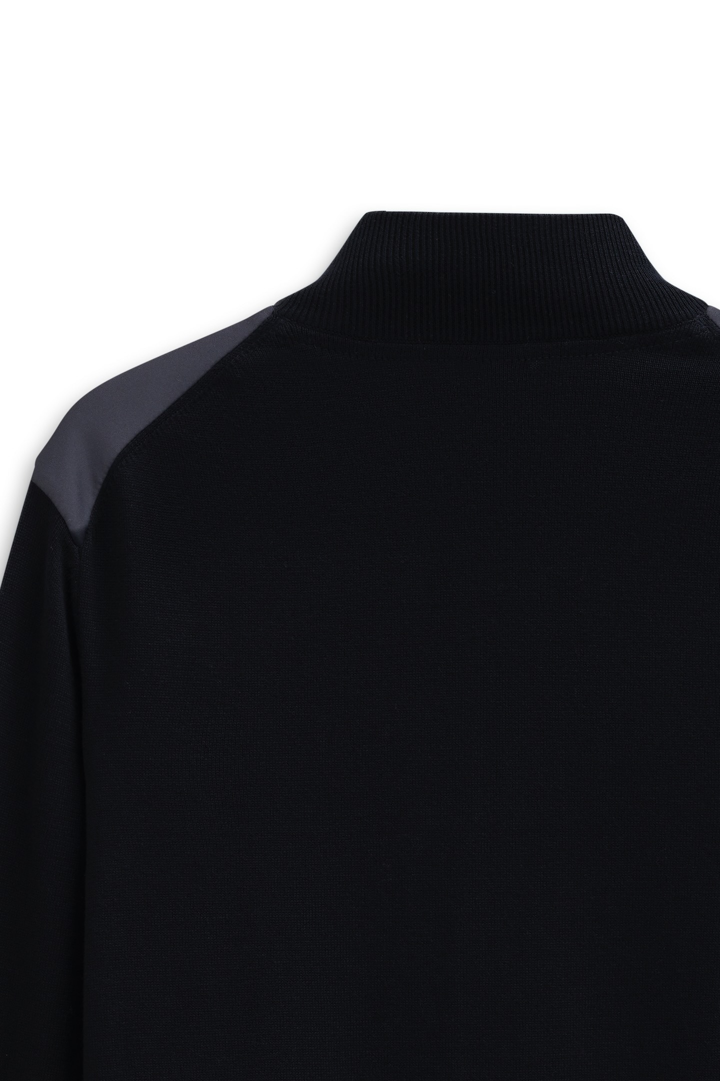 bugatti Veste en tricot »Regular Fit« mit Stehkragen und Reissverschlusstaschen