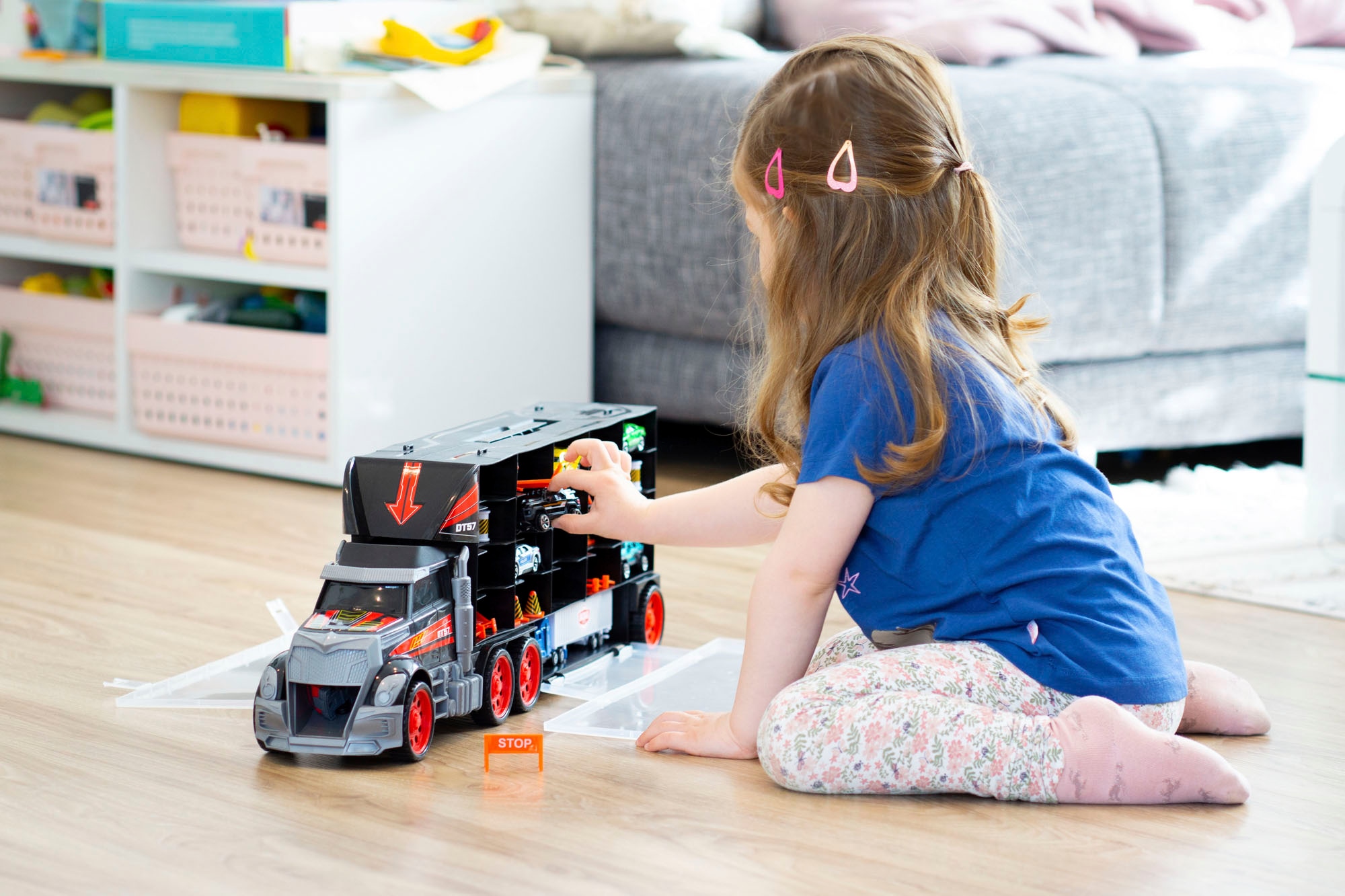 Dickie Toys Camion jouet »Truck Carry Case«