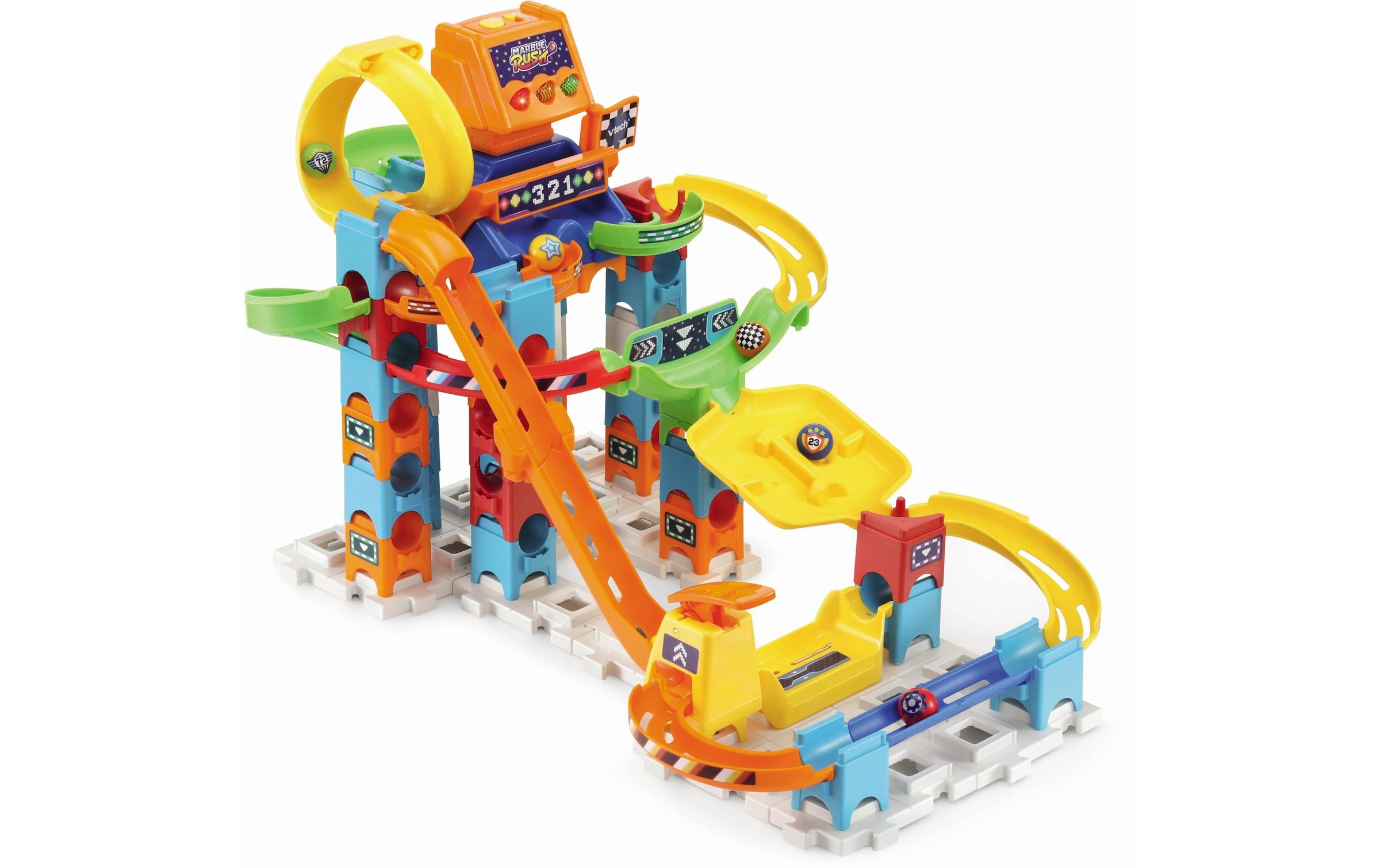 Vtech® Kugelbahn »Electronic M200E«, (69 tlg.)