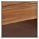 Holzwerkstoff mit Farbe Kernbuche/Kunstleder 131 dunkelbraun + dunkelbraun + buchefarben