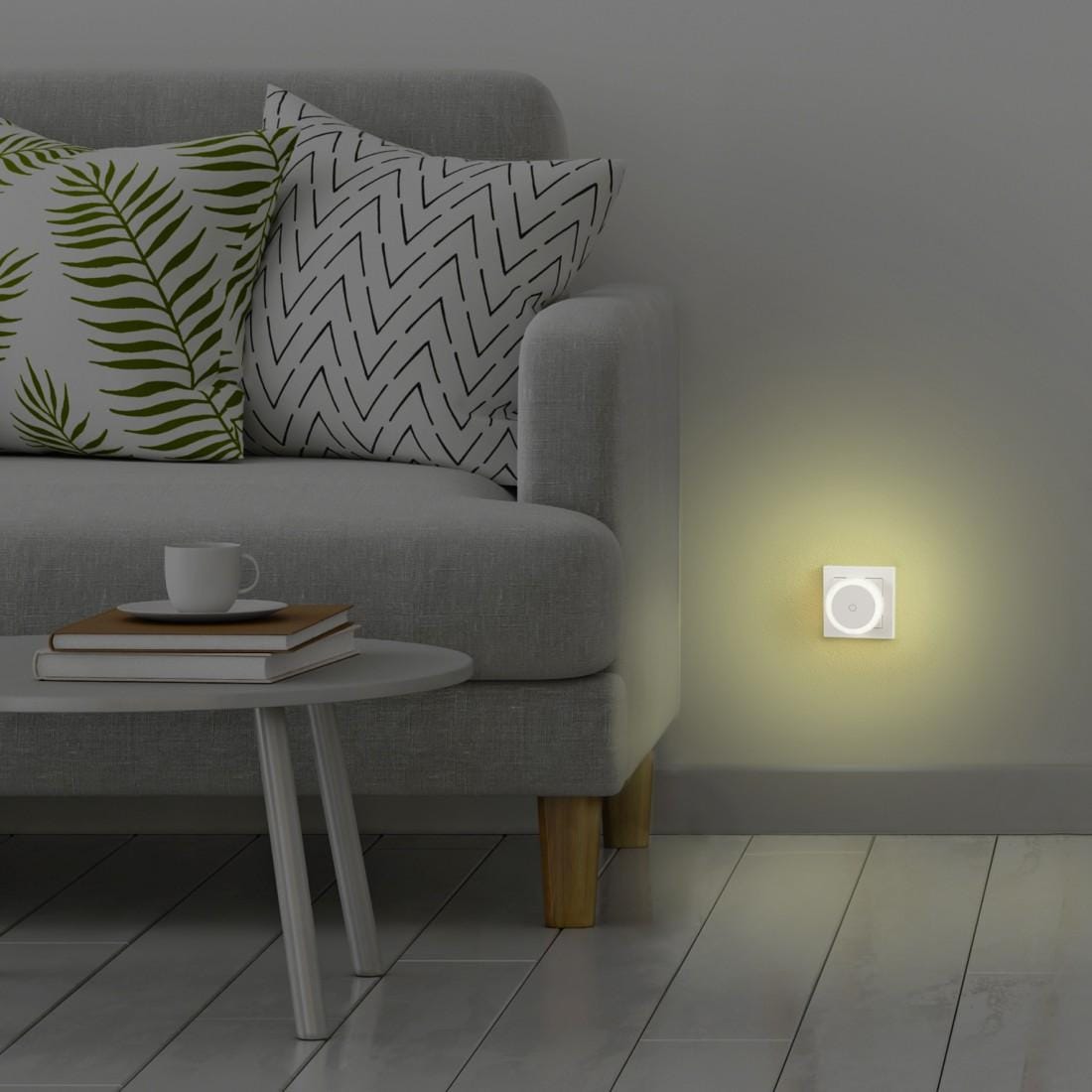 Hama LED Nachtlicht »LED-Nachtlicht TouchSwitch für Steckdose  Berührungstaster warmes Licht« Trouver sur