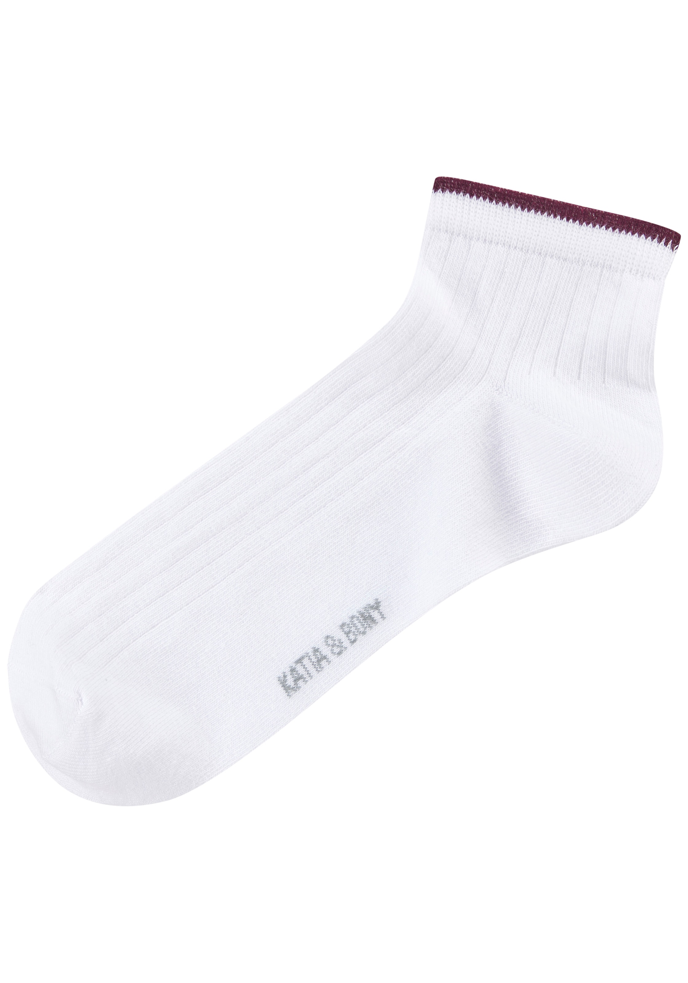 H.I.S Chaussettes courtes Paquet, 7 Couple tlg. in schöner Farbpackung