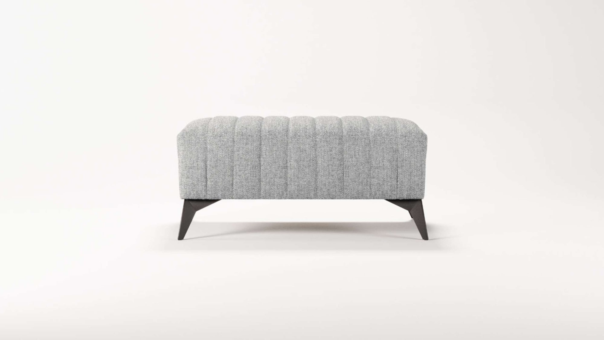 Places of Style Polsterhocker »MATTHEW Sitzhocker, Masse B/T/H: B/T/H: 90/60/43 cm«, Steppung
