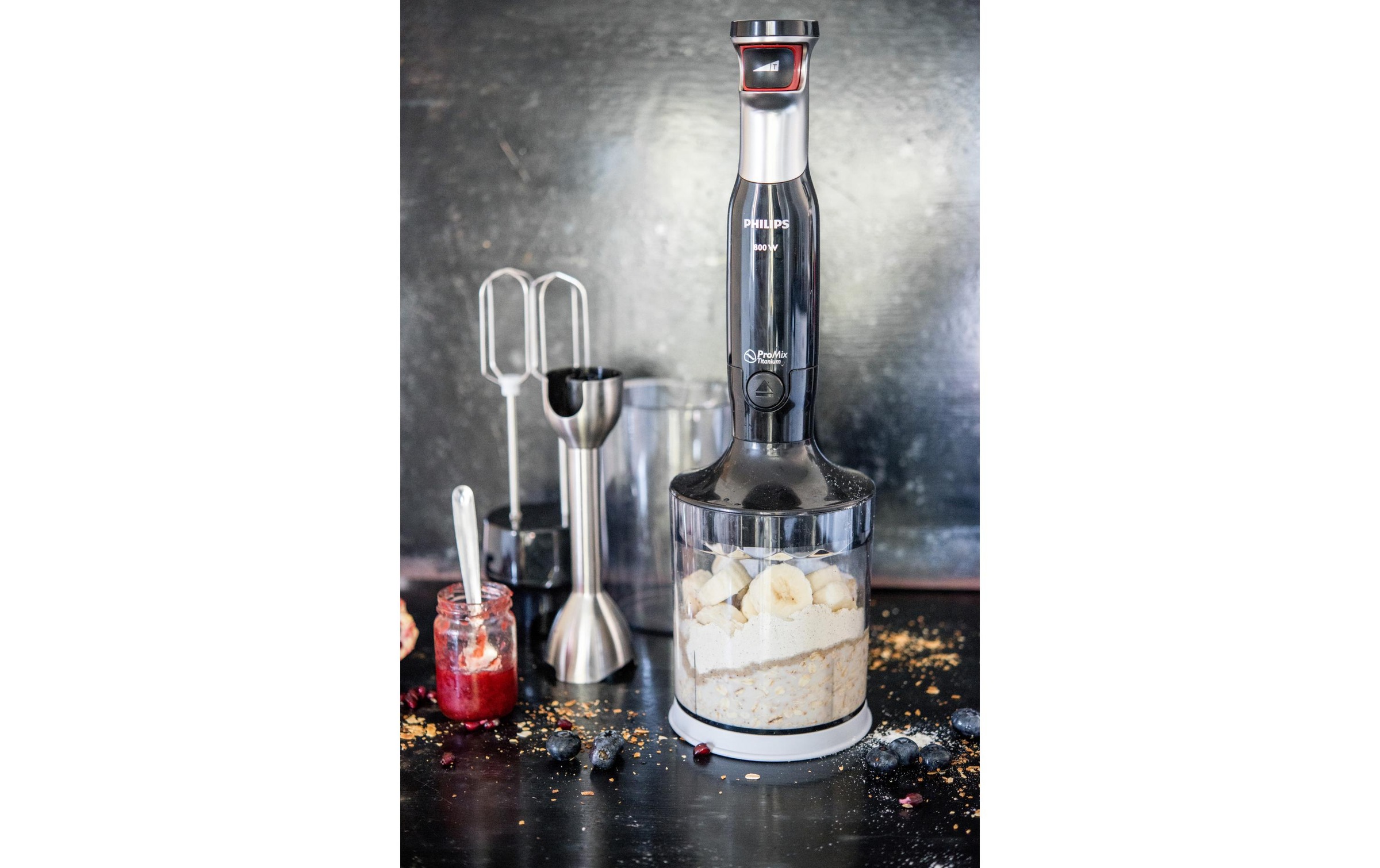 Philips Stabmixer »Avance Collection HR1674/91, Silberfarben«, 800 W