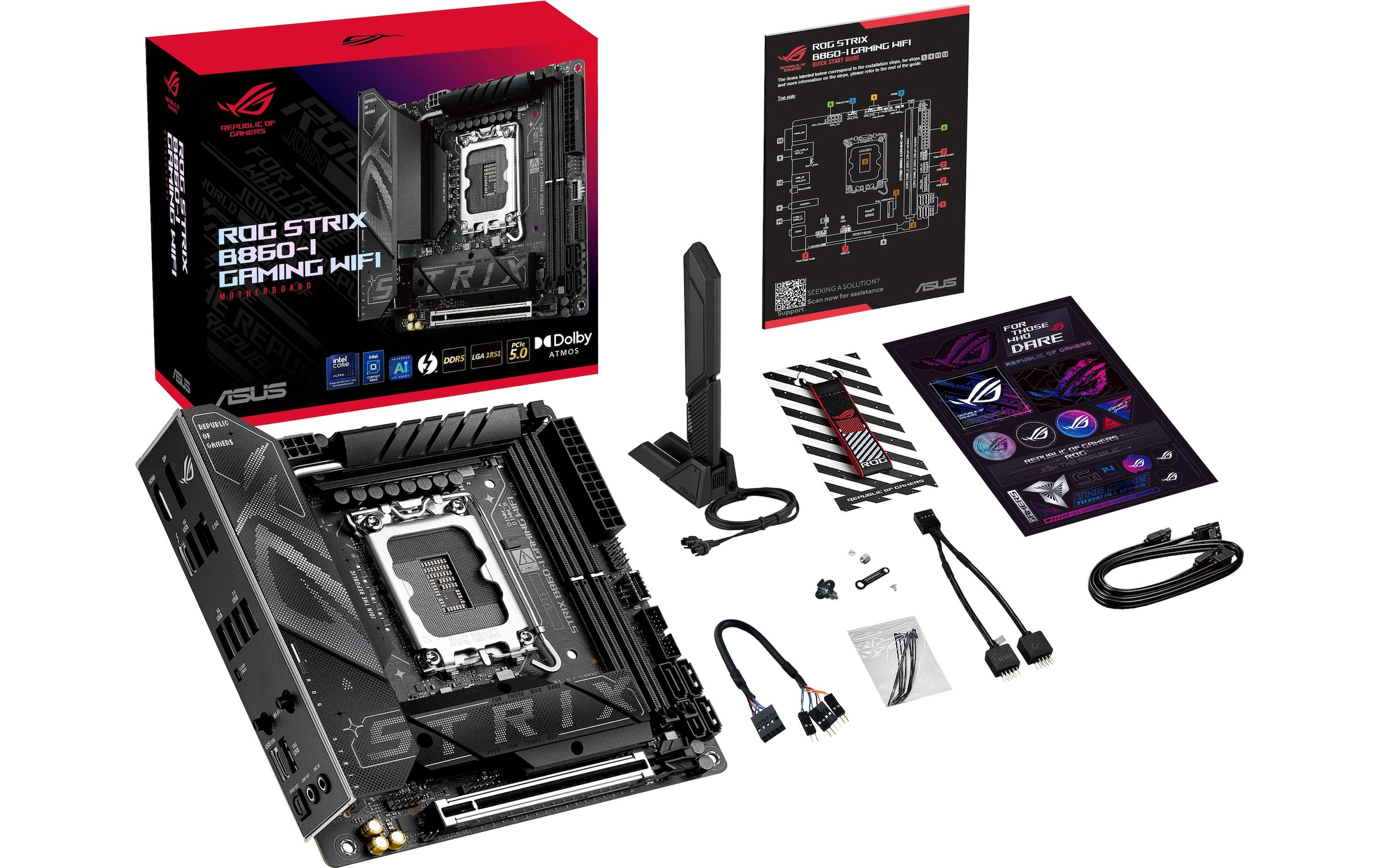 Asus Mainboard »ROG STRIX B860-I GAMING WIFi«