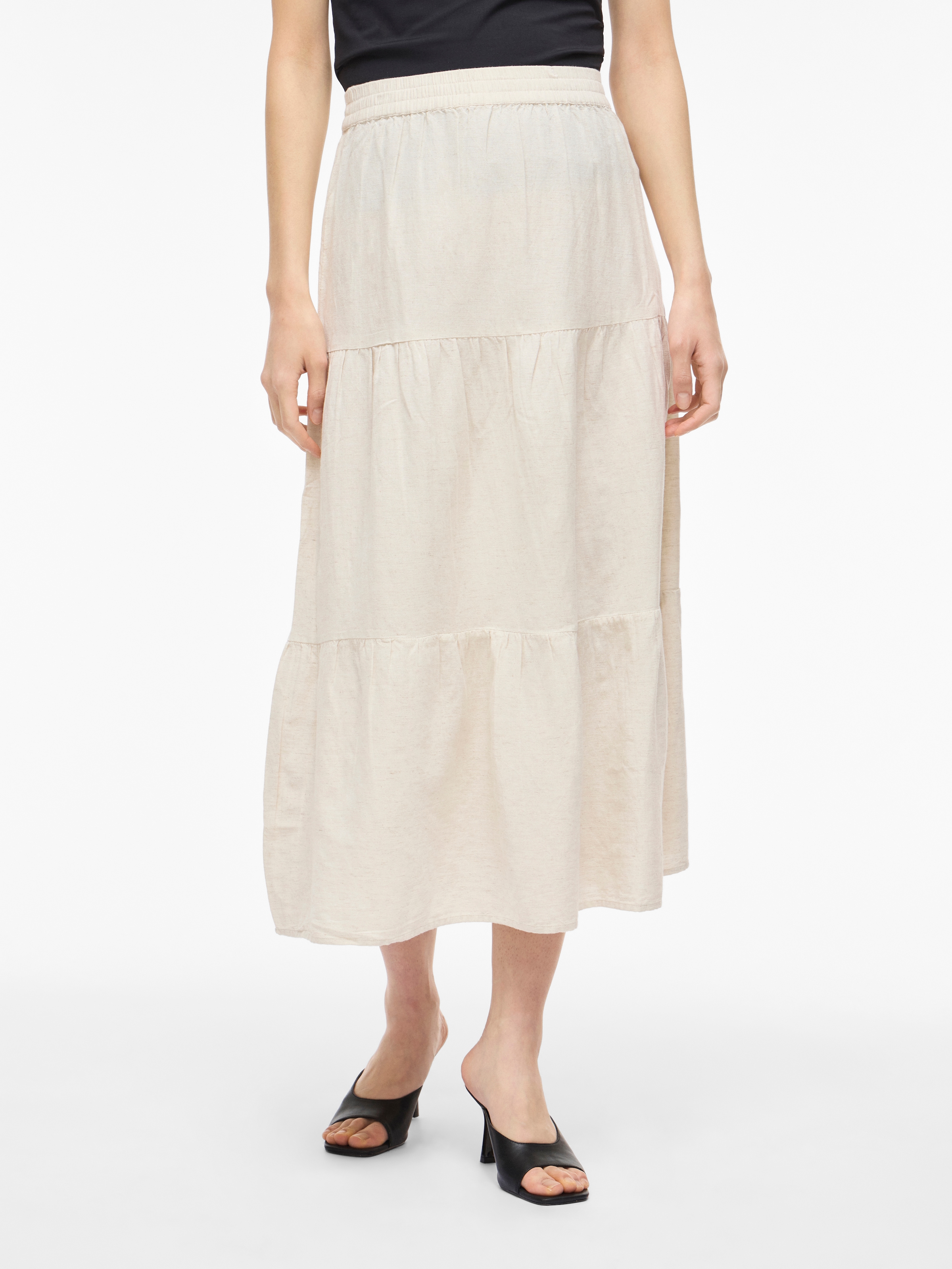 Vila Maxi jupe »VIPRISILLA HW ANKLE SKIRT - NOOS«