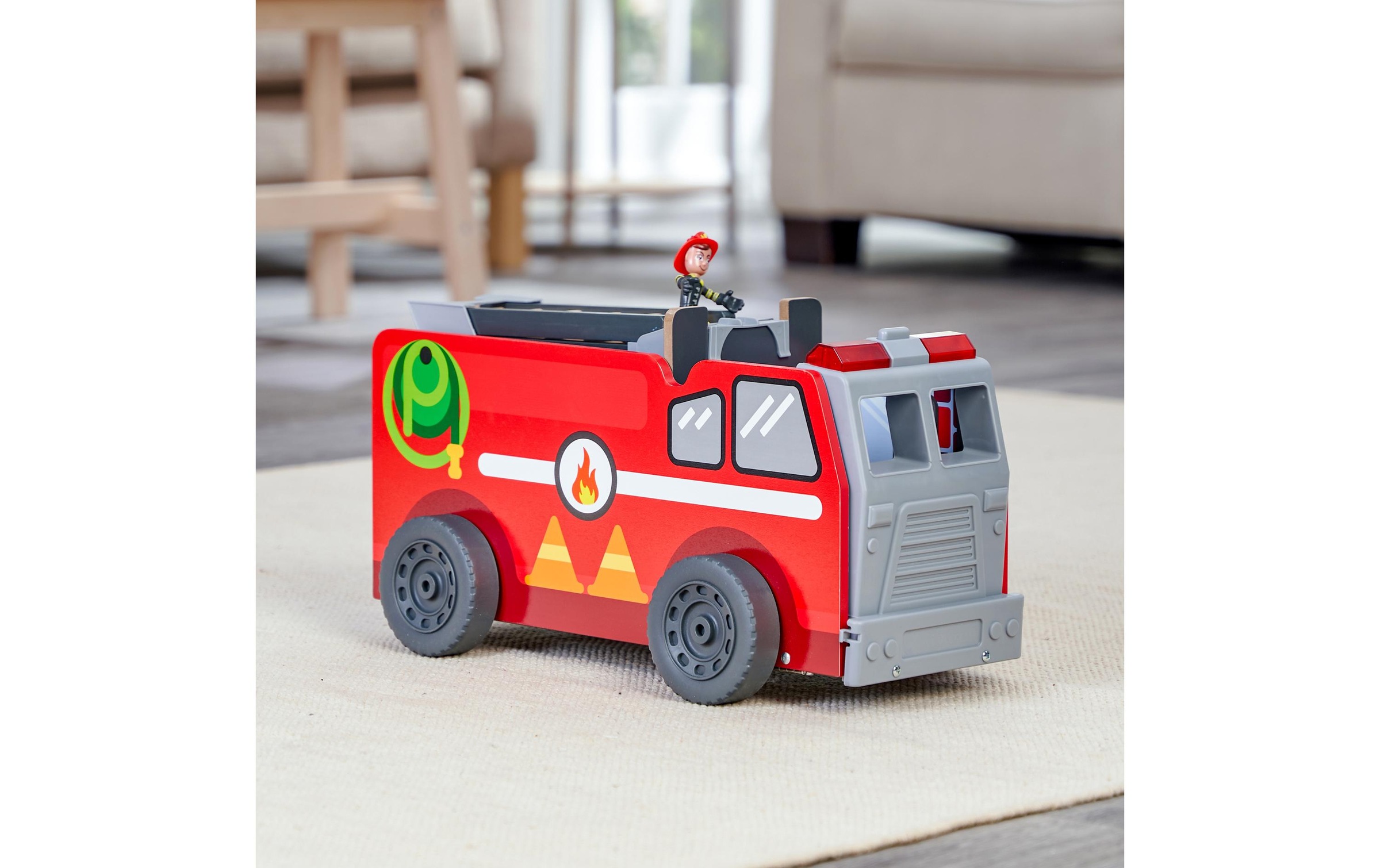 Spiel-Feuerwehrwache »Kid Kraft Feuerwehr 2-in-1«