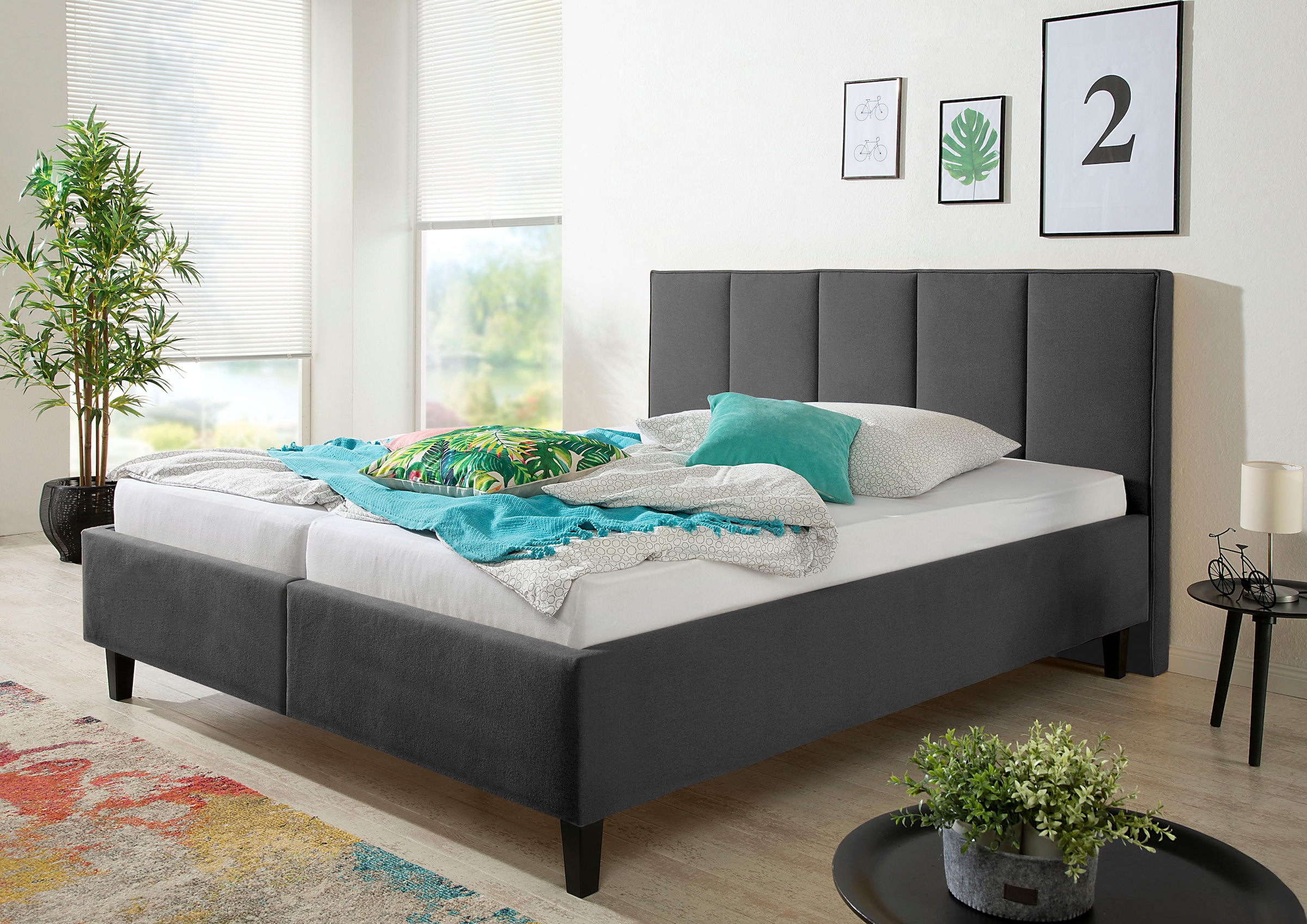 Maintal Lit rembourré inklusive Bettkasten