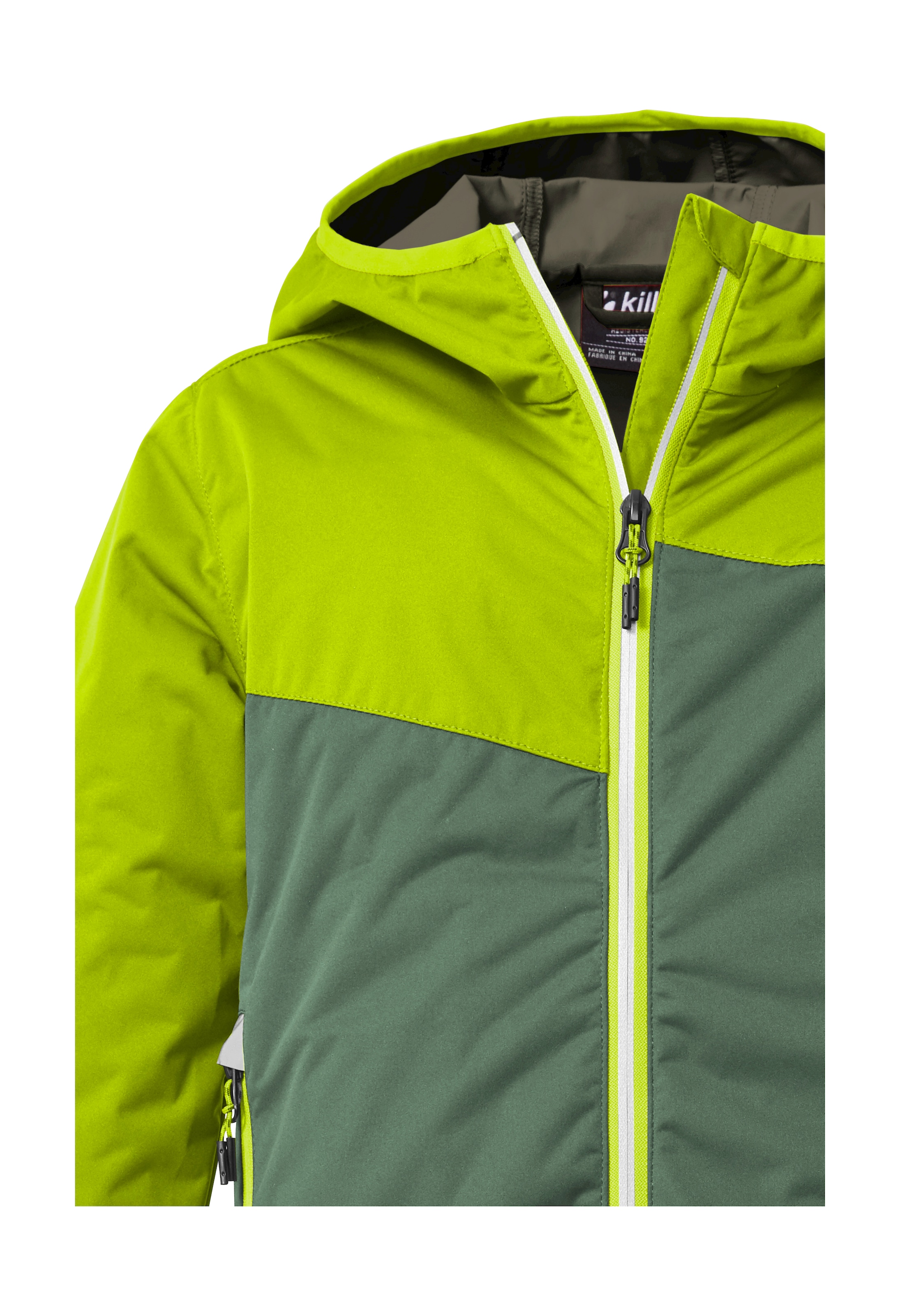 Killtec Outdoorjacke »KOS 223 BYS JCKT«, Wind- und wasserdichte Kinderjacke, verpackbar, reflektierend