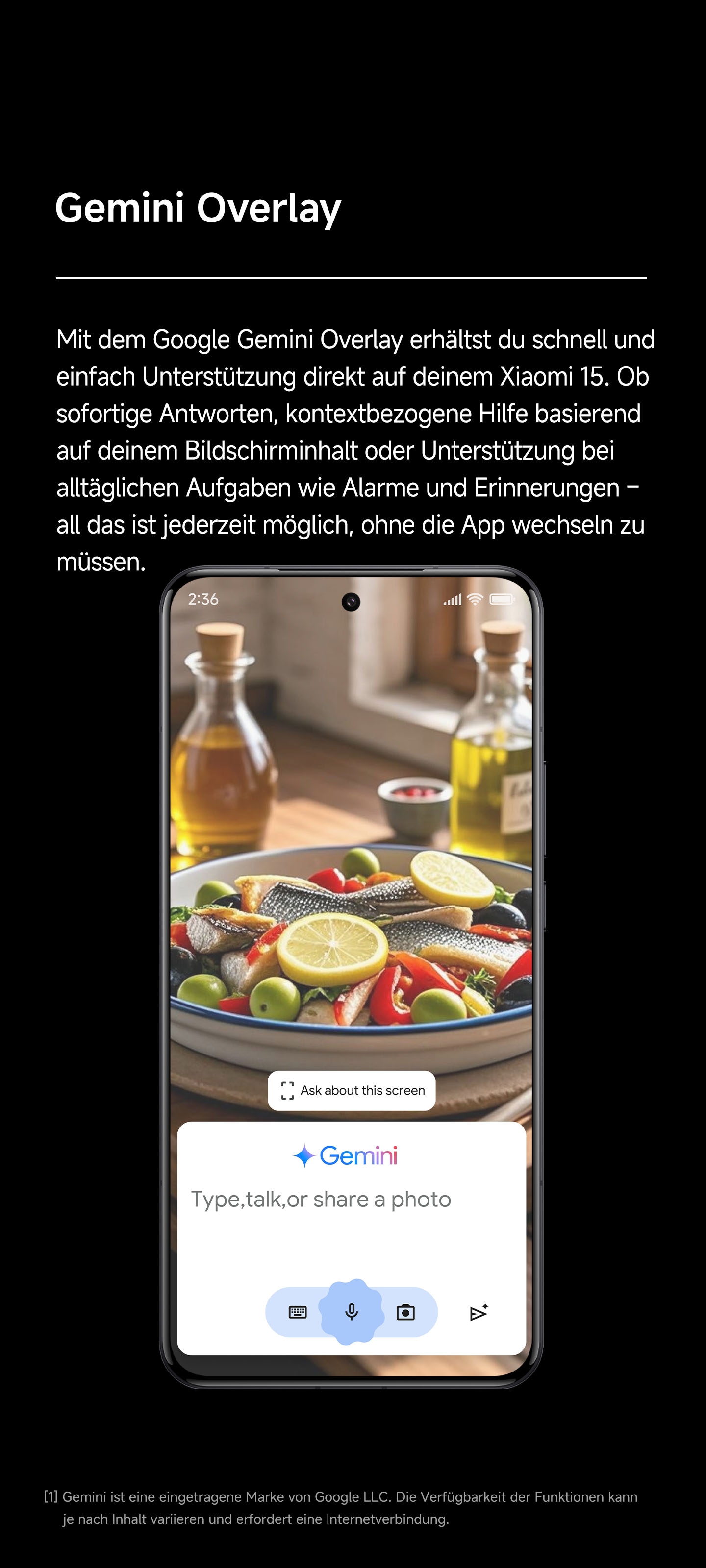 Xiaomi Smartphone »15 Ultra« blanc