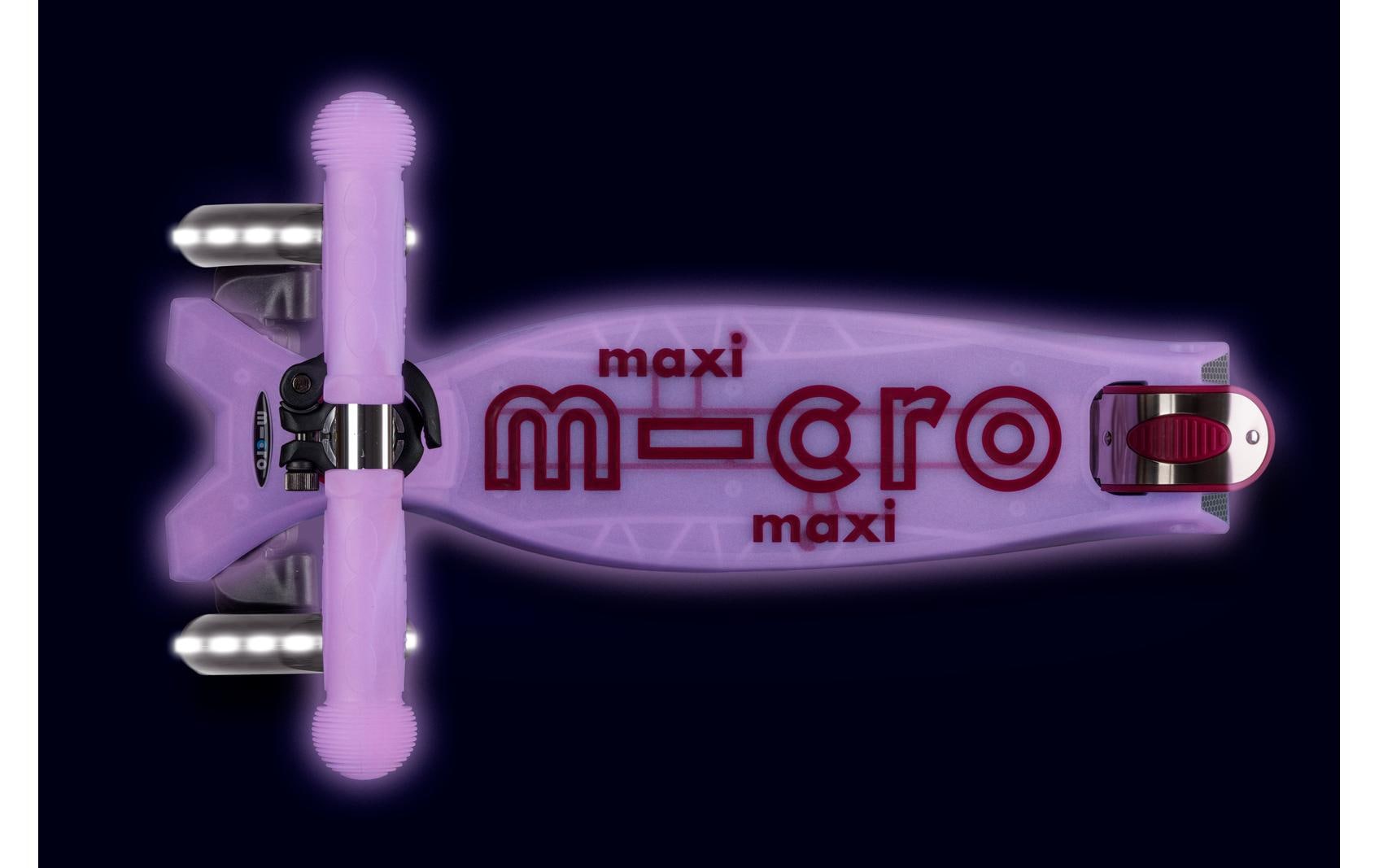 Micro Mobility Scooter »Maxi Micro Deluxe Glow LED«