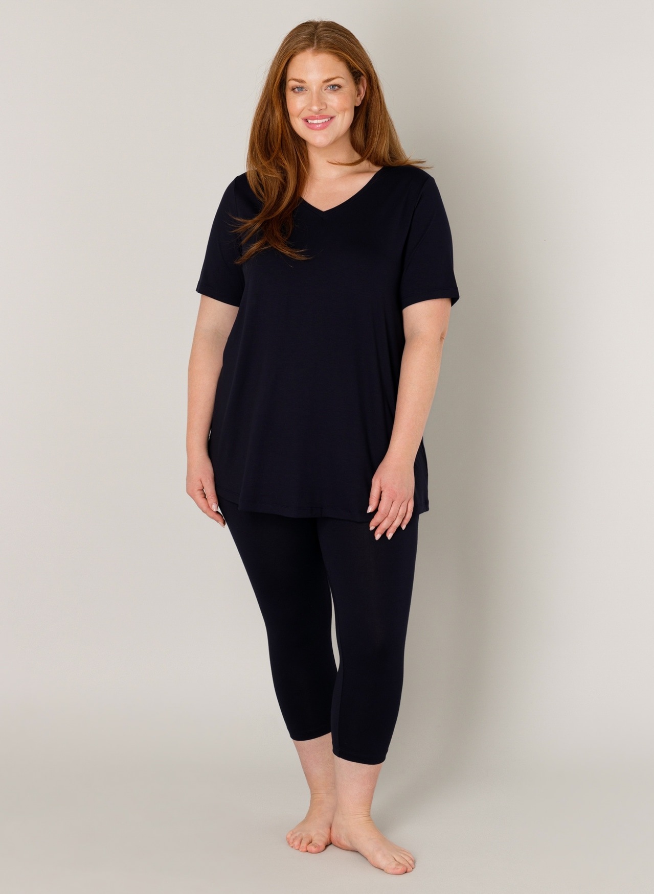 Base Level Curvy Caprileggings »Audrey«