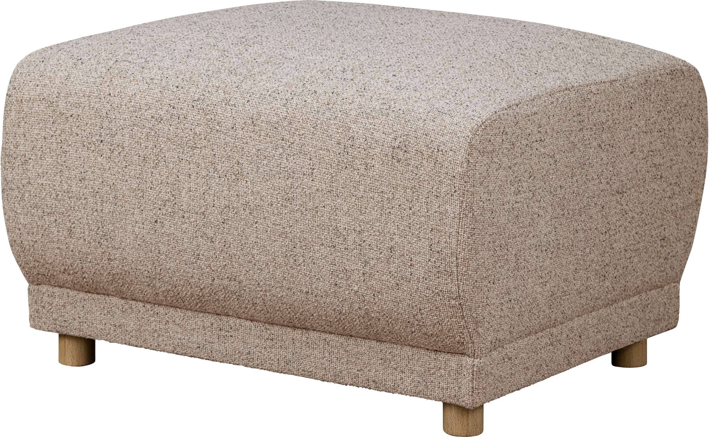 Home affaire Polsterhocker »LEMPS«, klein passend zur Serie, B/T/H: 70/70/46 cm