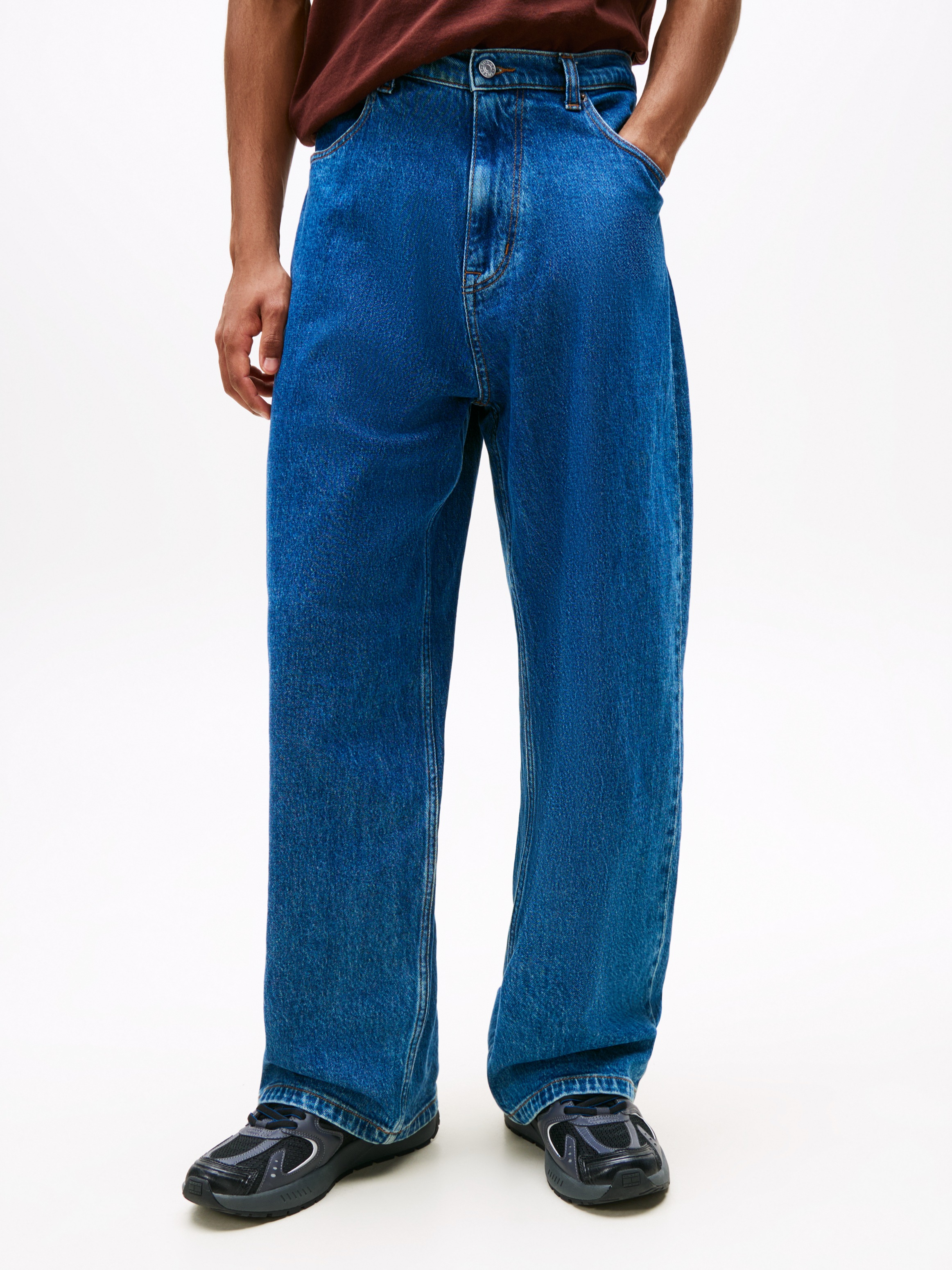 Image of Tommy Jeans Gerade Jeans "Theo Baggy Jeans" Straight fit