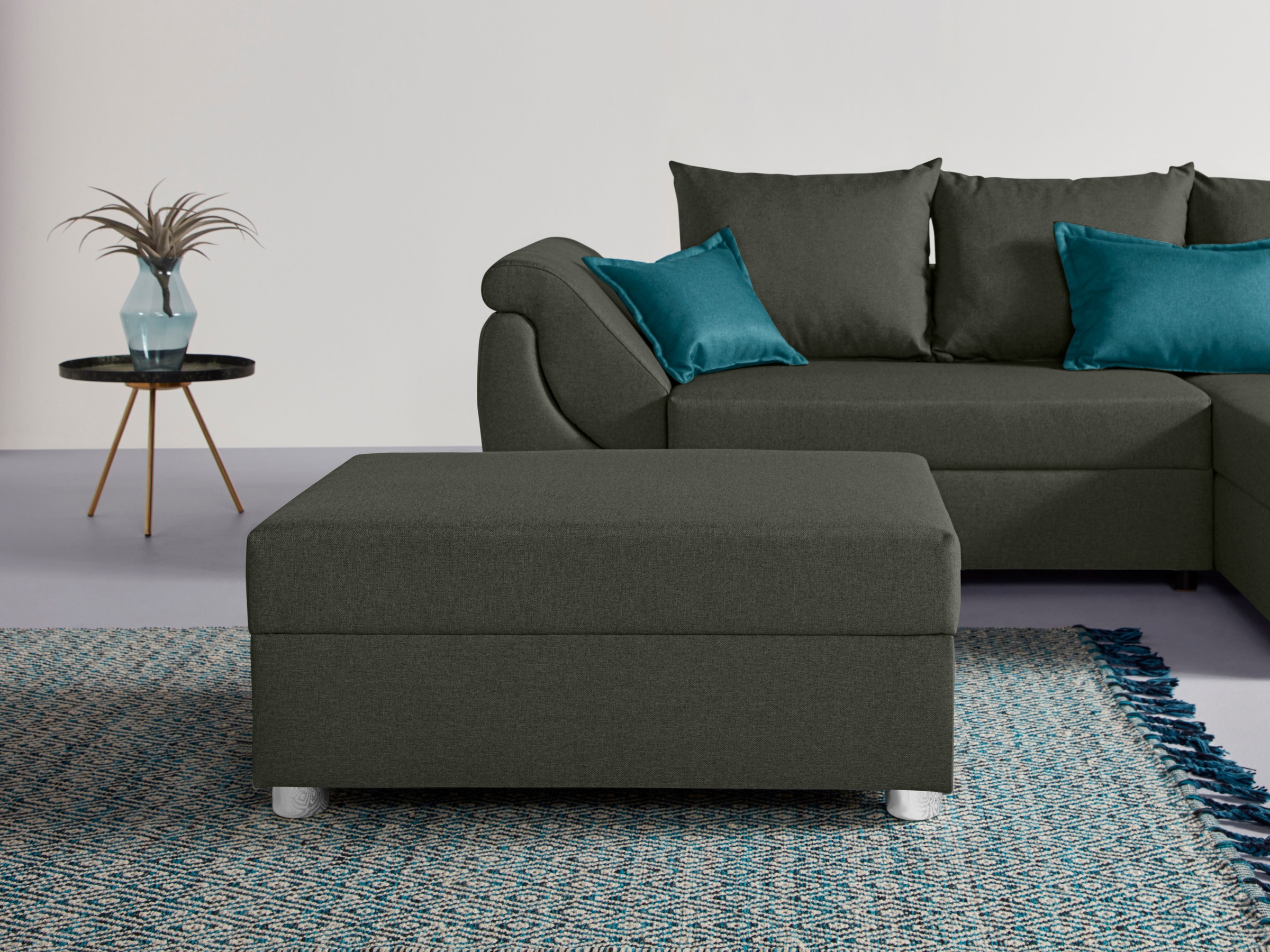 Image of INOSIGN Polsterhocker »Zoja«, passend zum Poster "Zoja" bei Ackermann Versand Schweiz