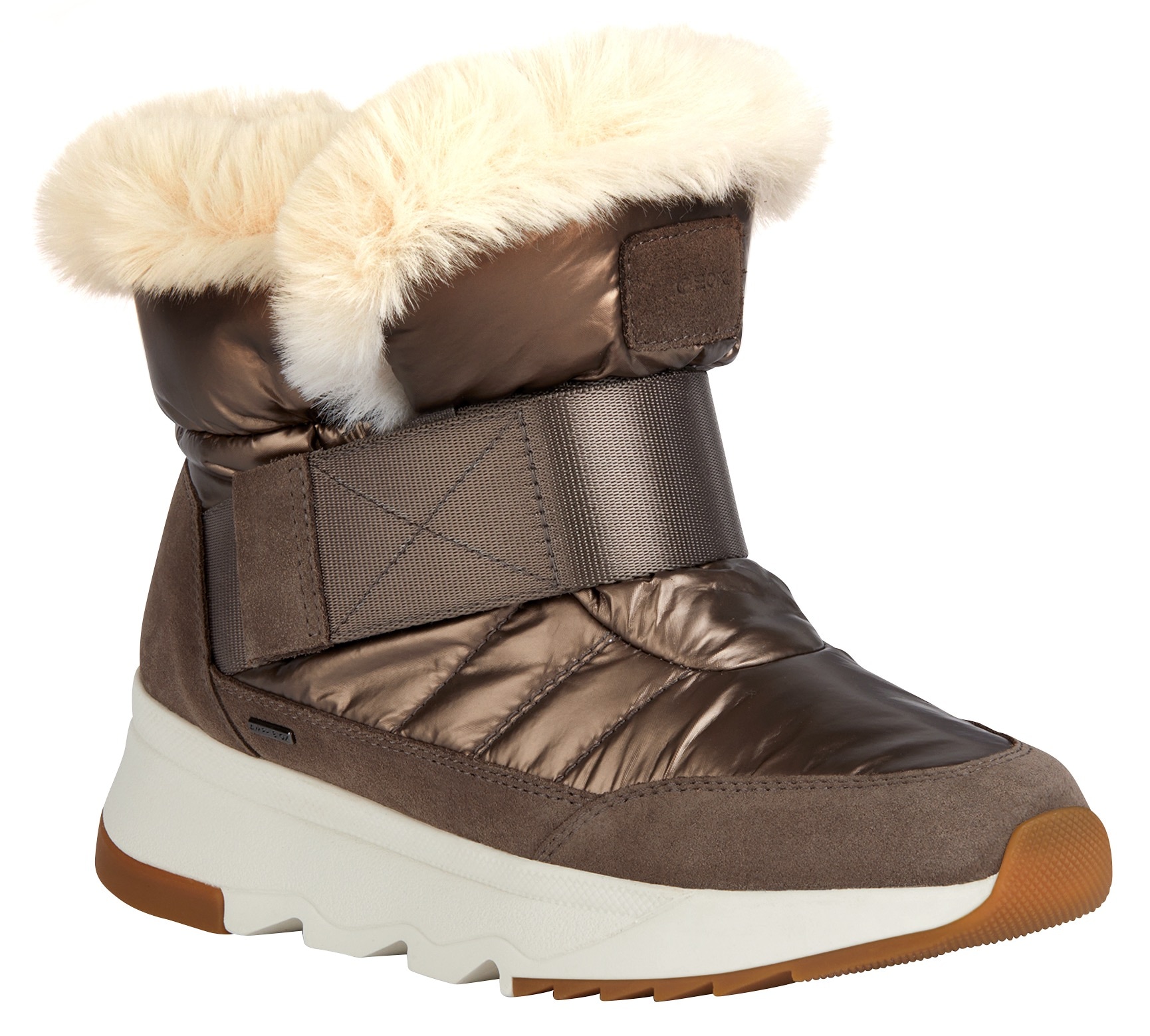 Geox Winterboots »D FALENA B ABX«, Schnee, Winter, Keilabsatz, Schlupfschuh mit...