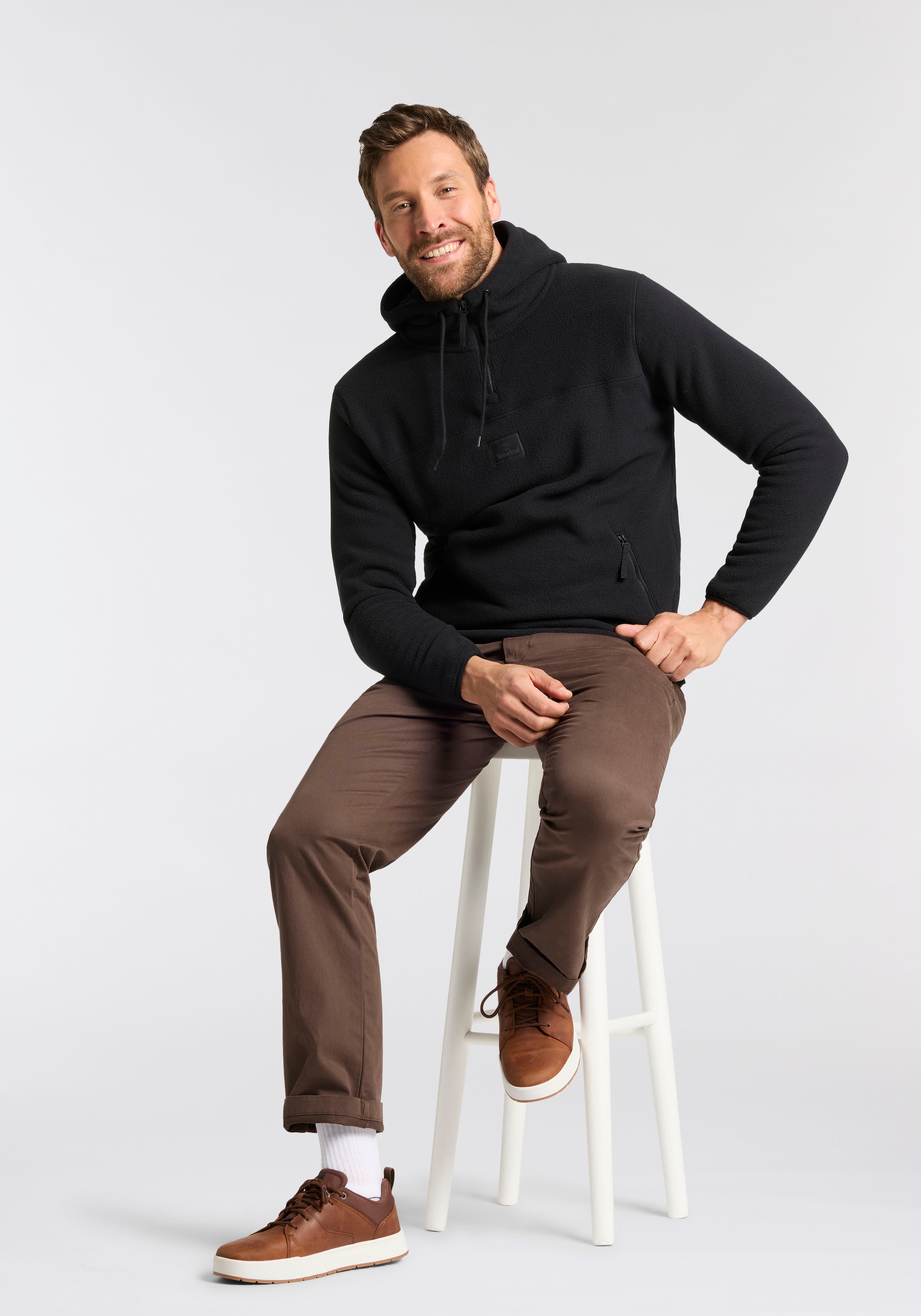 Timberland Pull en polaire »Silicon Badge Polar Fleece Hoodie«, 1 cuis
