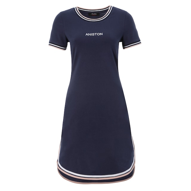 Aniston CASUAL Jerseykleid, mit raffiniertem Saum versandkostenfrei auf