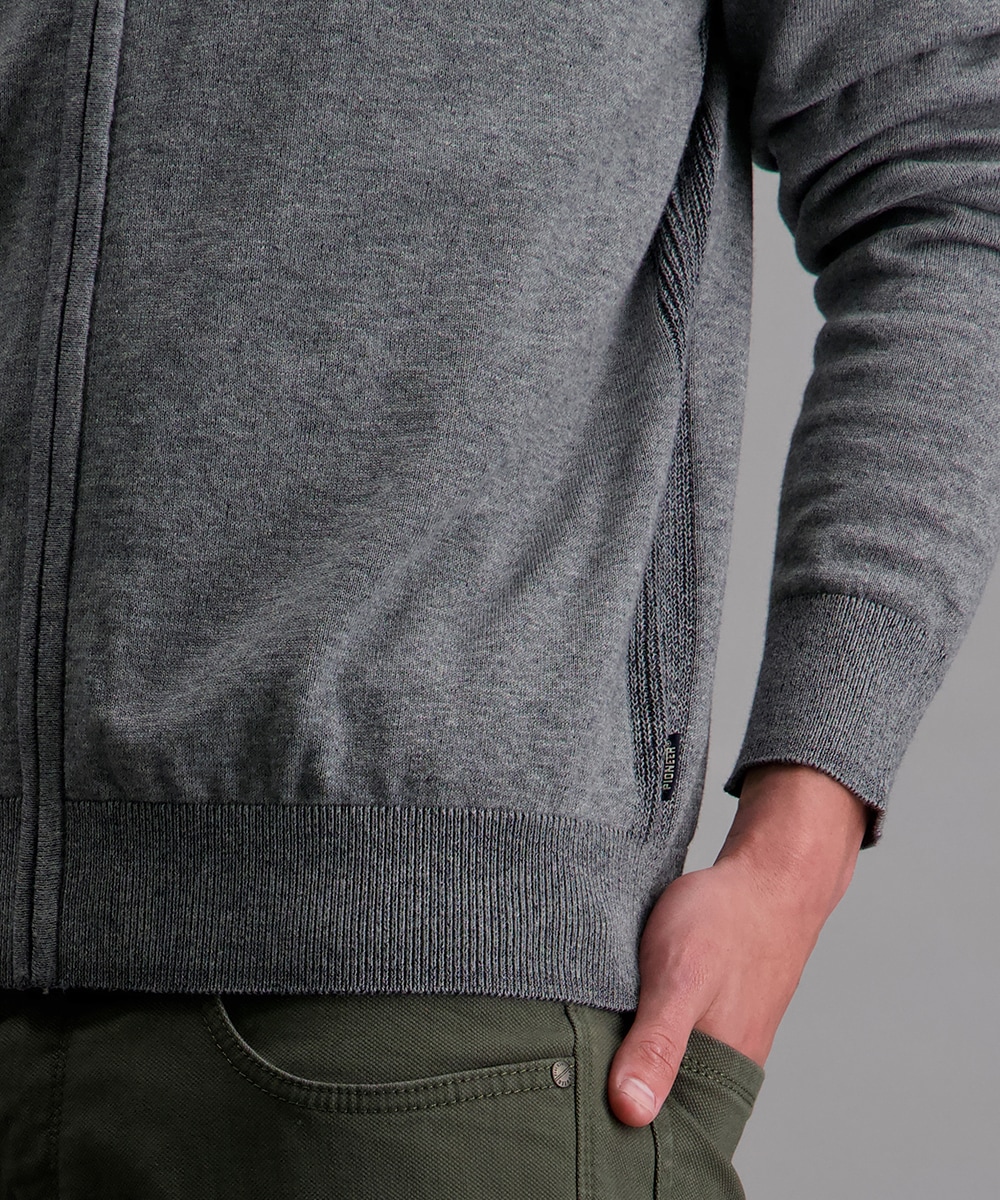 Pioneer Authentic Jeans Veste en tricot , aus Baumwolle
