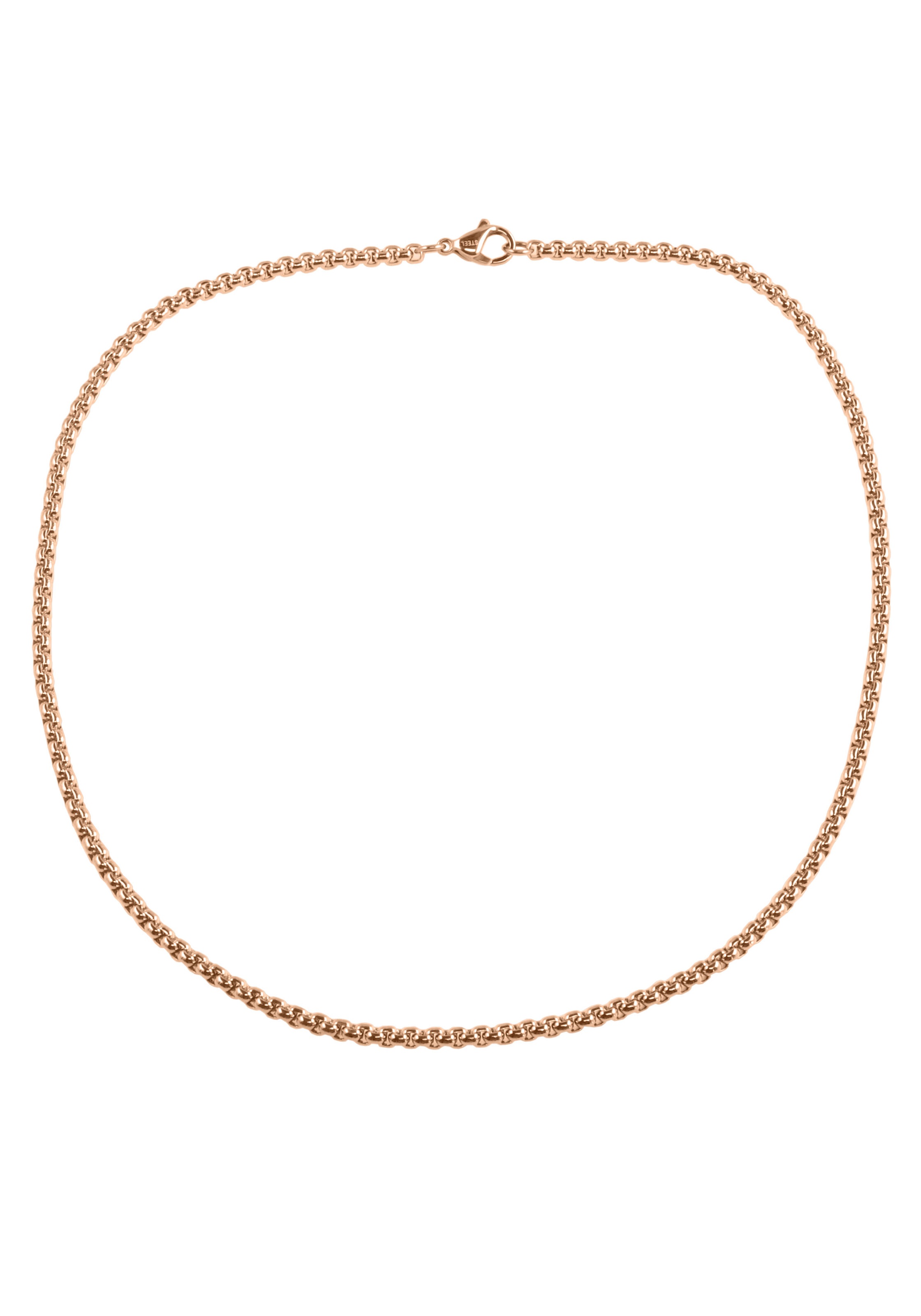 Image of Firetti Edelstahlkette »3 mm, Venezianerkettengliederung, schlichtes Design, IP-besch., massiv«, Made in Germany bei Ackermann Versand Schweiz