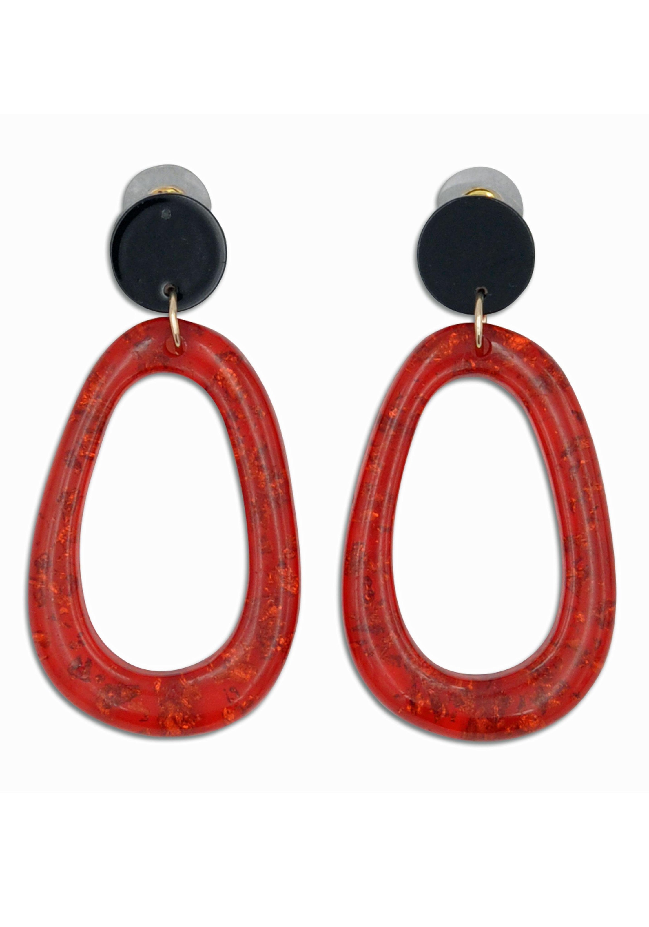 Image of J.Jayz Paar Ohrstecker »oval, gelbgoldfarben vergoldfarbenet« bei Ackermann Versand Schweiz