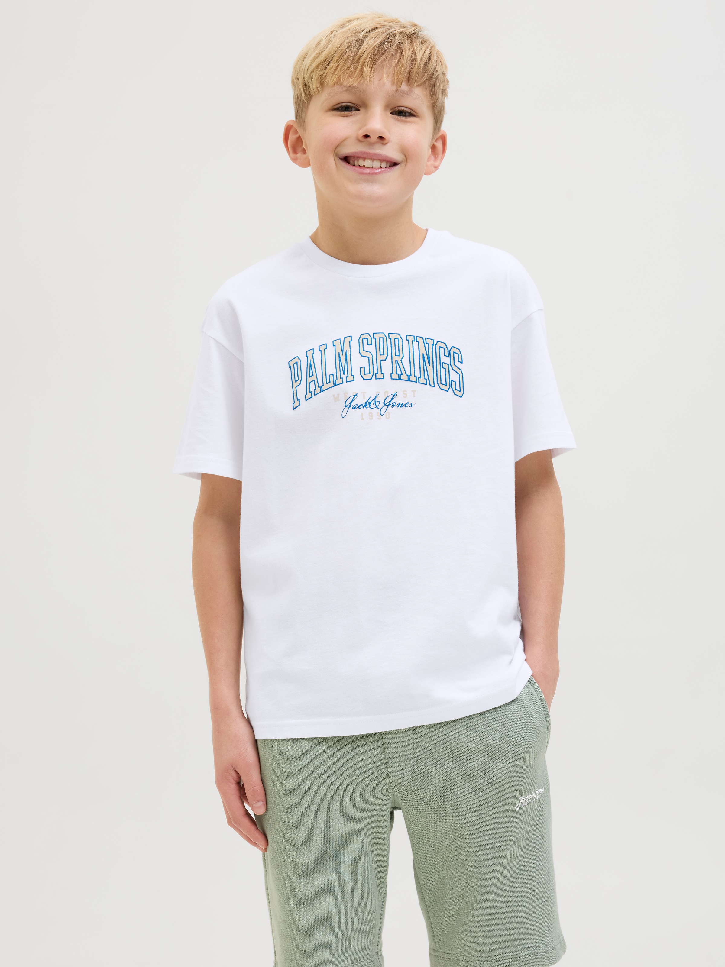 Jack & Jones Junior T-Shirt »JJDETROIT TEE SS CREW NECK JNR«