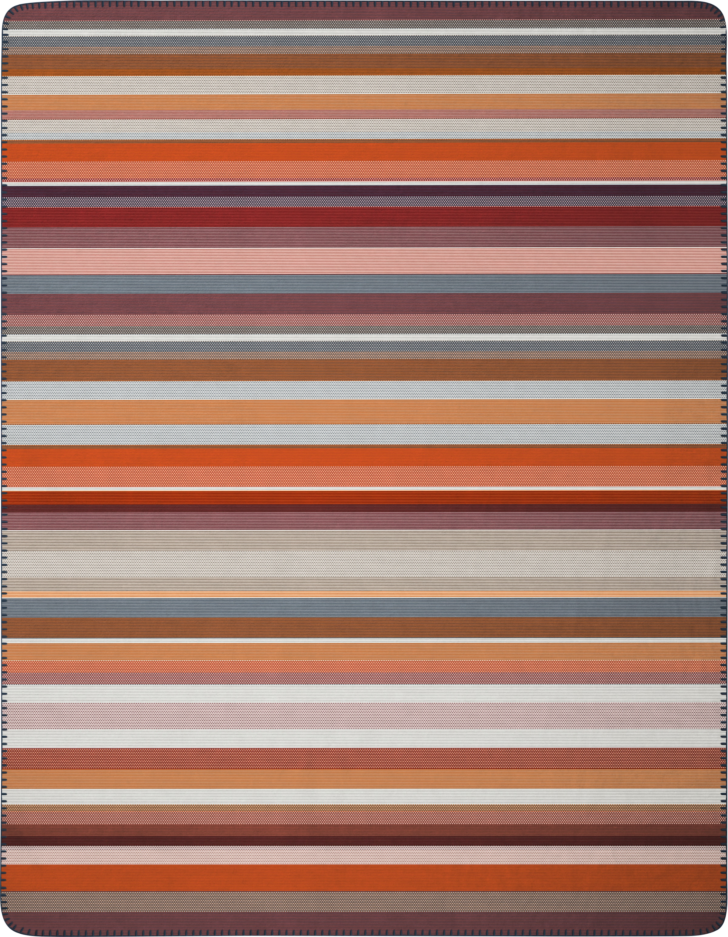 Image of Biederlack Wohndecke "Wohndecke Tundra" im modernen Streifendesign