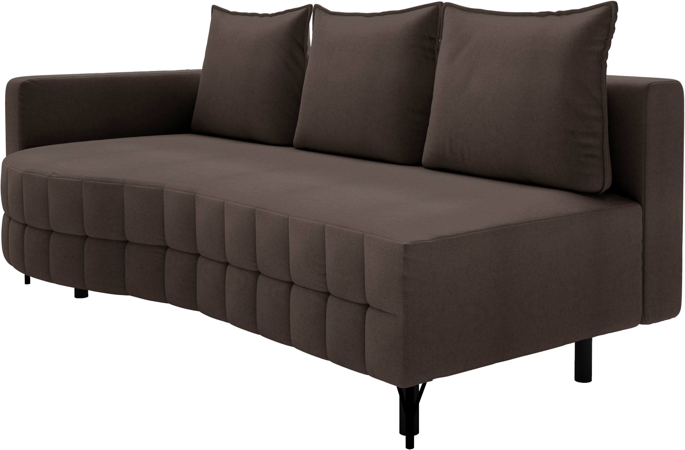 exxpo - sofa fashion Loungesofa »T wiggy Schlafsofa mit Bettfunktion und Bettkasten,«, komfortabler...