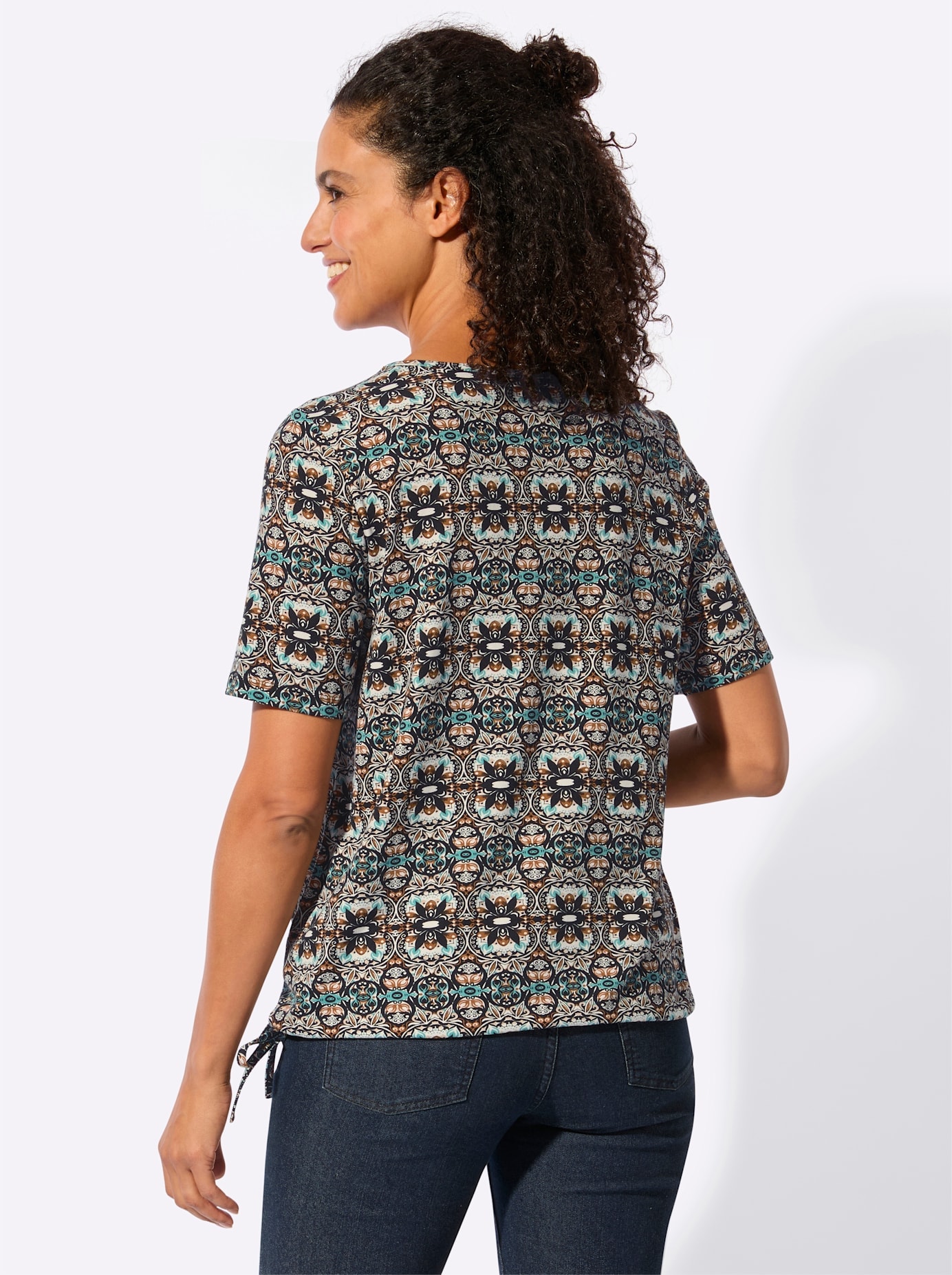 Inspirationen Kurzarmshirt »Druck-Shirt« 1 tlg.