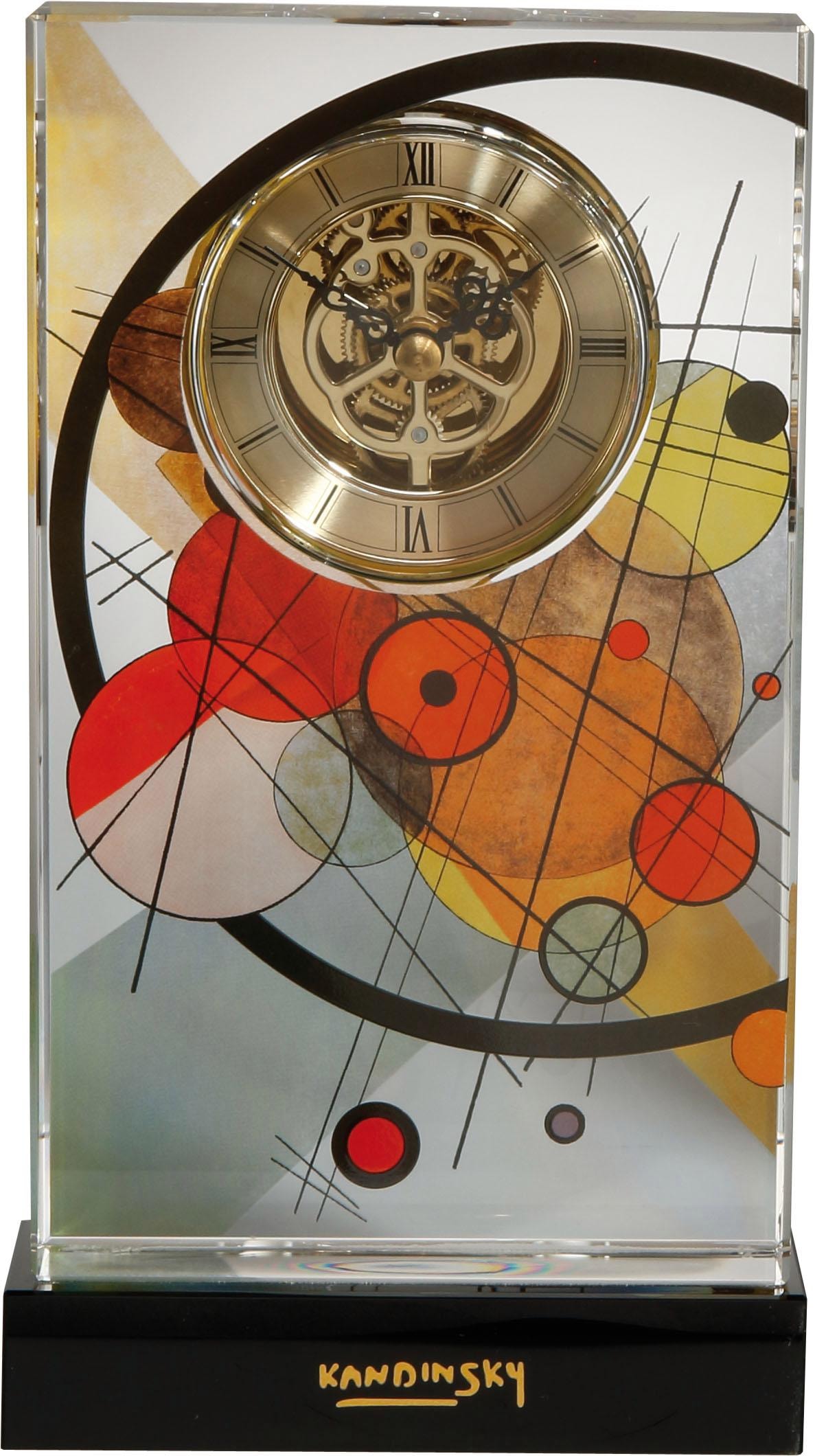 Goebel Tischuhr »Wassily Kandinski, Kreise im Kreis, 67100081«