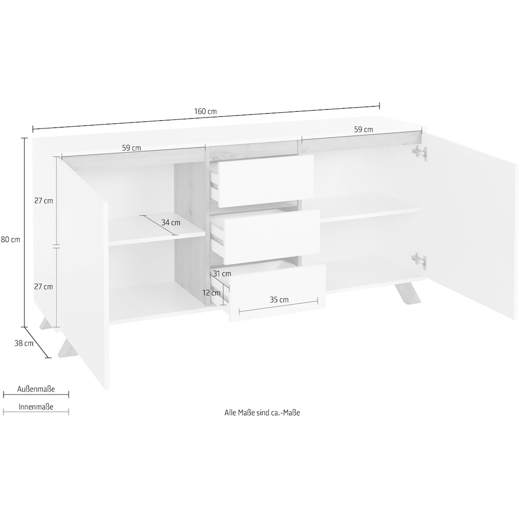 Homexperts Sideboard »Vicky«