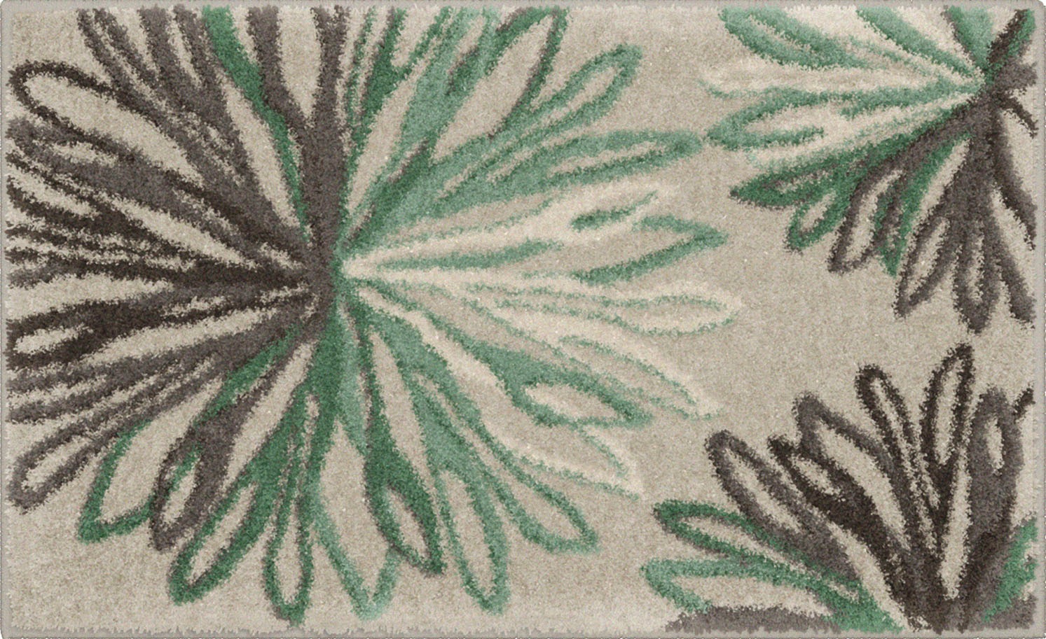 Grund Badematte »Art«, rutschhemmend beschichtet, fussbodenheizungsgeeignet, florales Muster, elegante Badematte