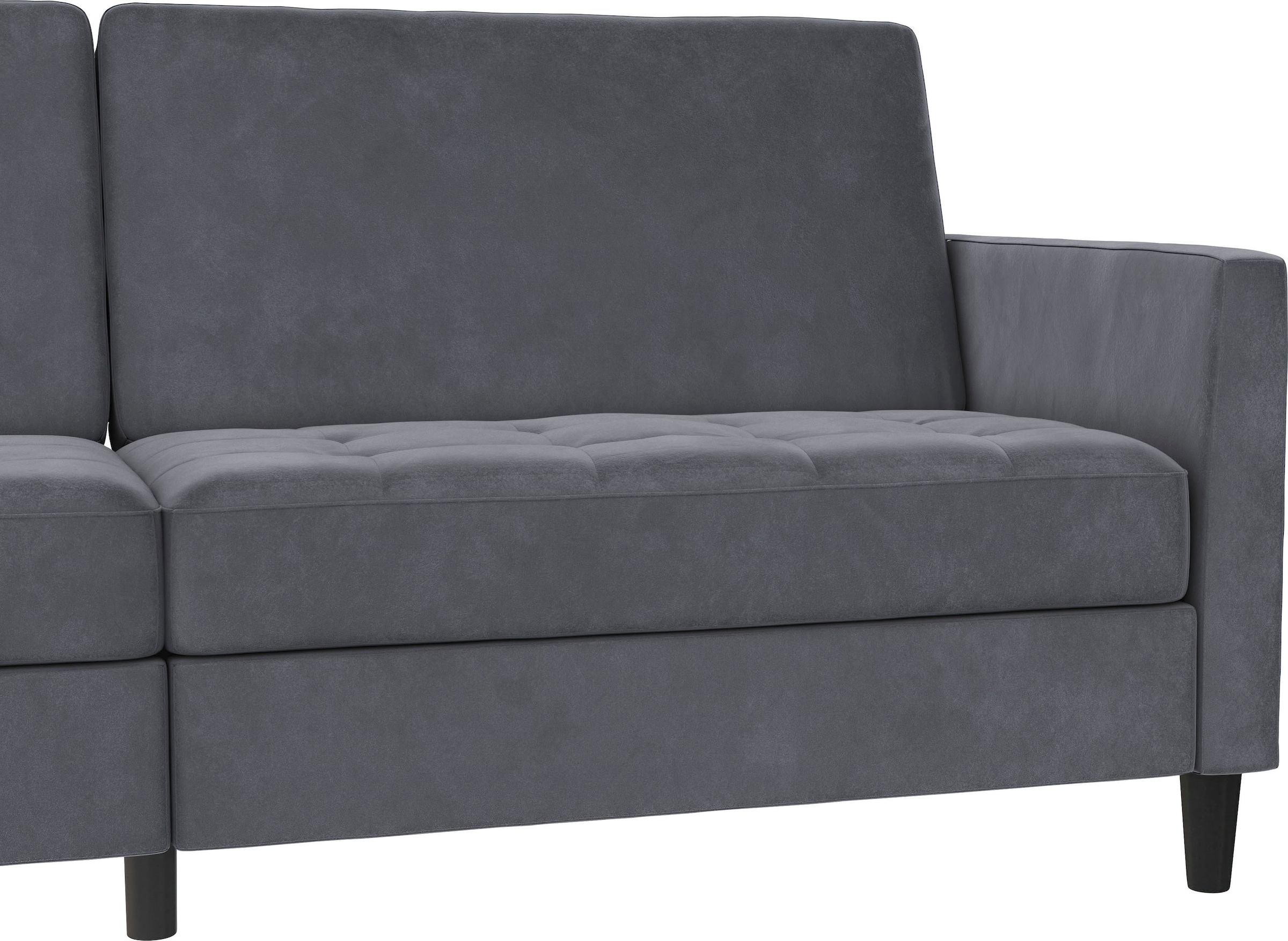 Dorel Home 3-Sitzer »Presley« Sofa mit Bett-Funktion und verstellbarer Rückenlehne