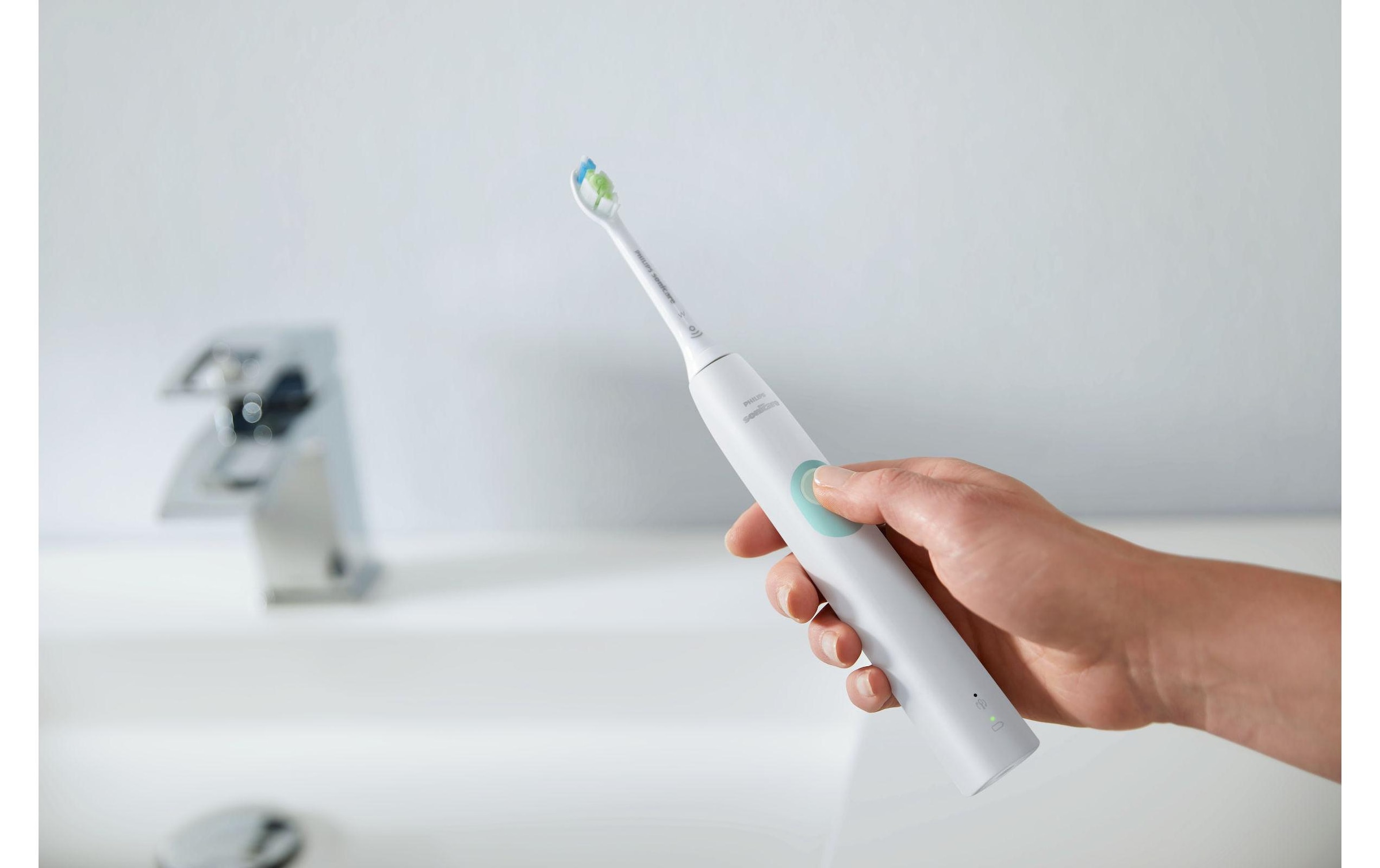 Philips Schallzahnbürste »Sonicare ProtectiveClean 4300 HX6807/35«, 2 St. Aufsteckbürsten