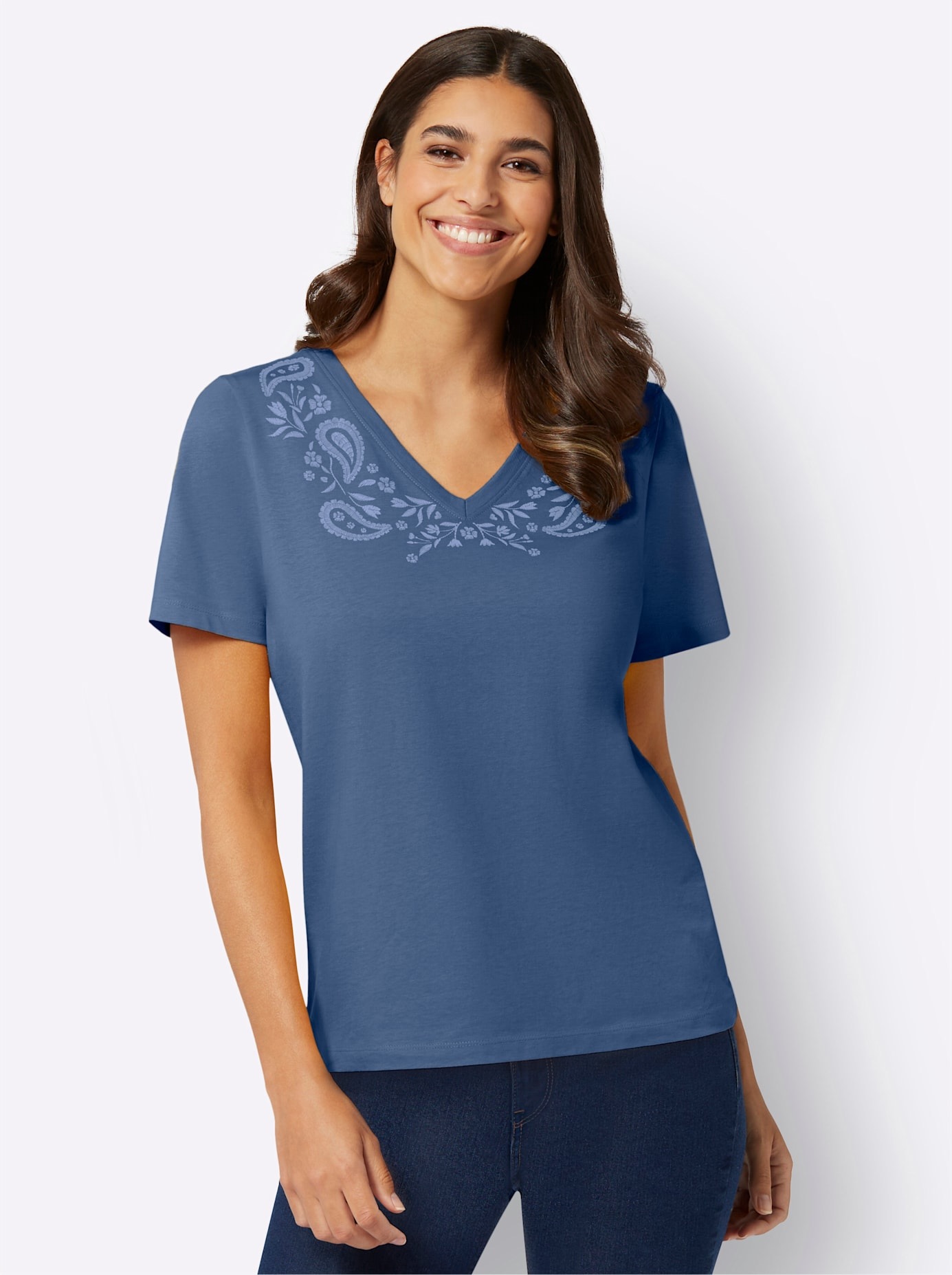 Classic Basics V-Shirt »V-Shirt«, (1 tlg.)