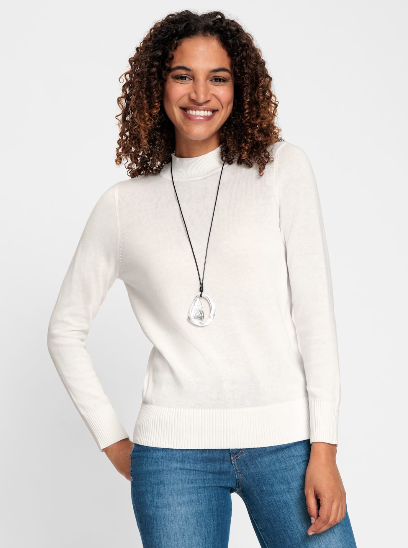 Casual Looks Stehkragenpullover "Pullover"