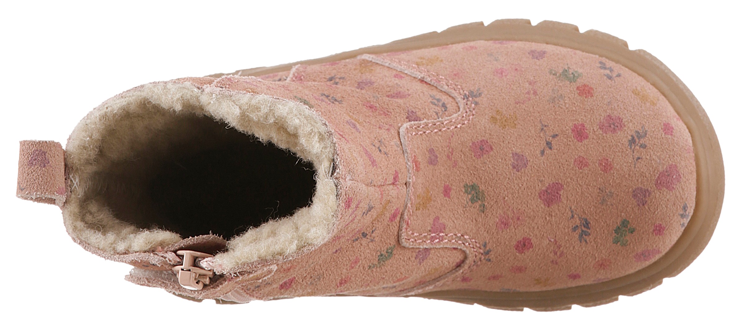 Naturino Winterstiefel »PUKAK ZIP WP Weite: schmal«, Schlupfstiefel mit TEX-Ausstattung, Grössenschablone zum Download