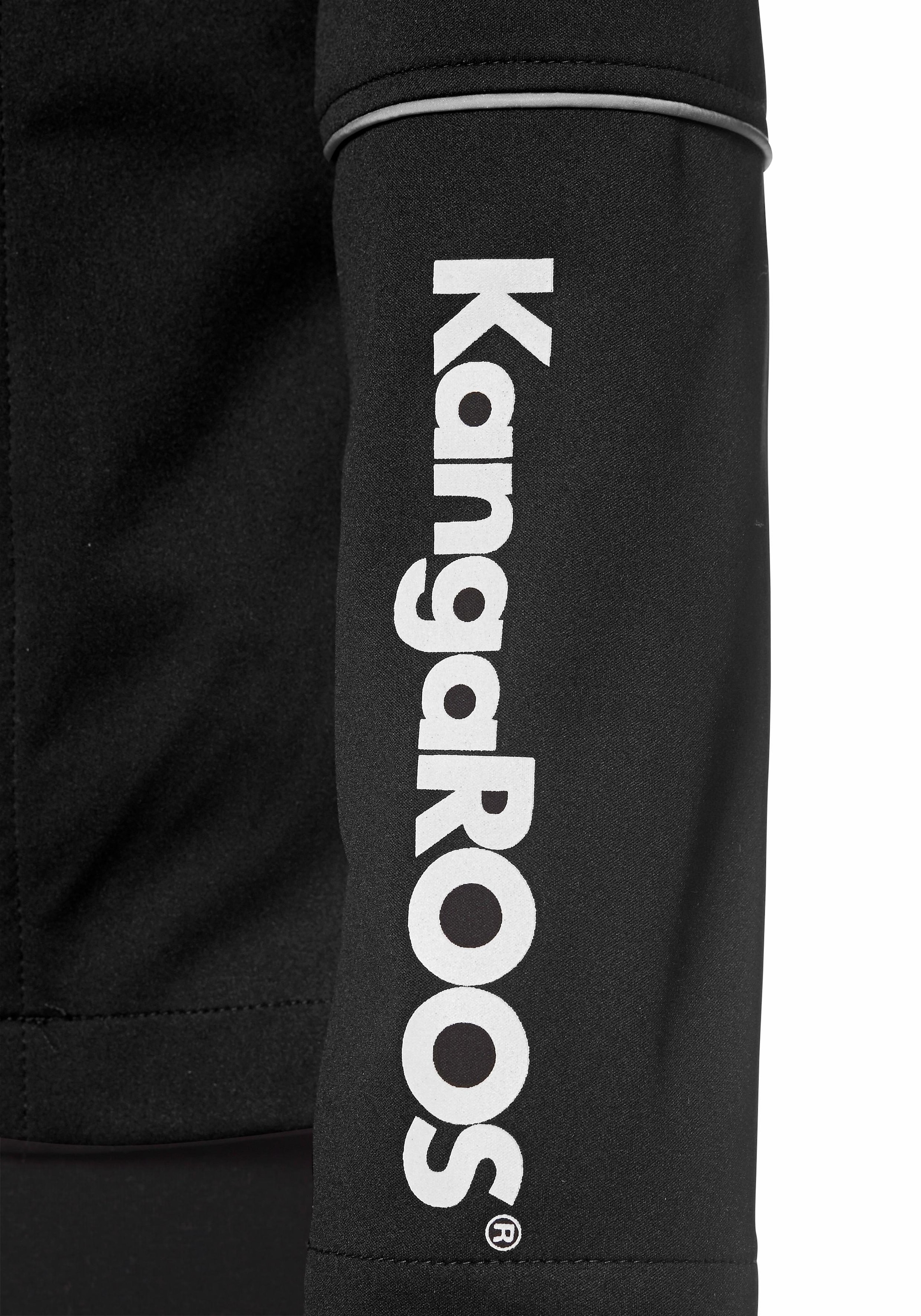 KangaROOS Grosse Kapuze, mit ♕ versandkostenfrei Softshelljacke, bestellen Grössen