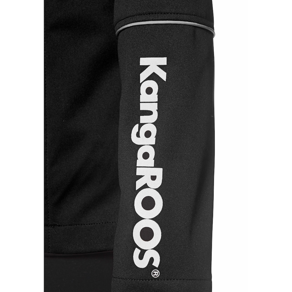 KangaROOS Softshelljacke, mit Kapuze, Grosse Grössen