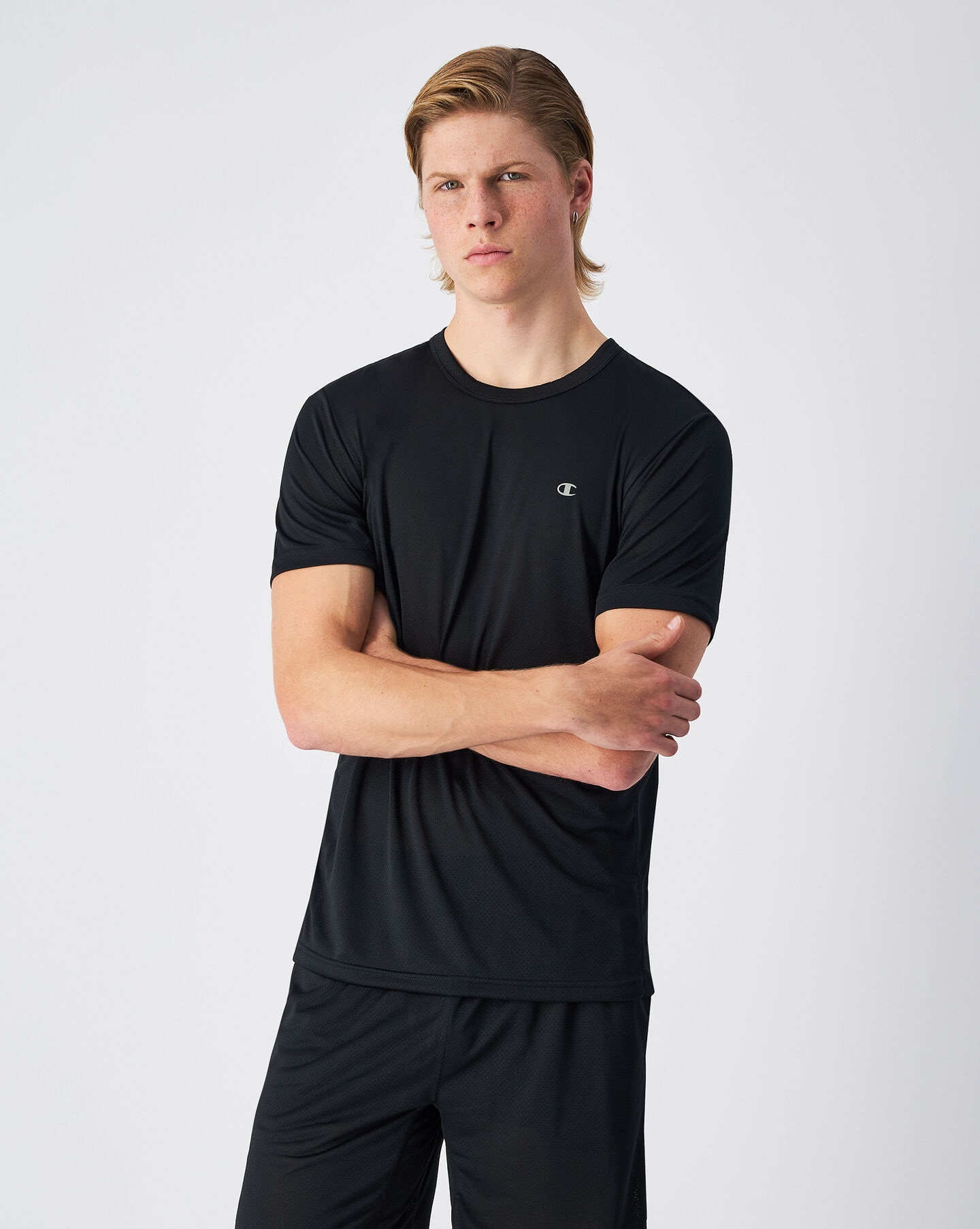Image of Champion Trainingsshirt für sportliche Aktivitäten, sportlicher Stil, atmungsaktiv