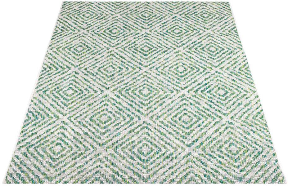 Image of Carpet City Teppich »Outdoor 730«, rechteckig, 5 mm Höhe, In/- Outdoor geeignet, Wohnzimmer, Balkon, Terrasse bei Ackermann Versand Schweiz