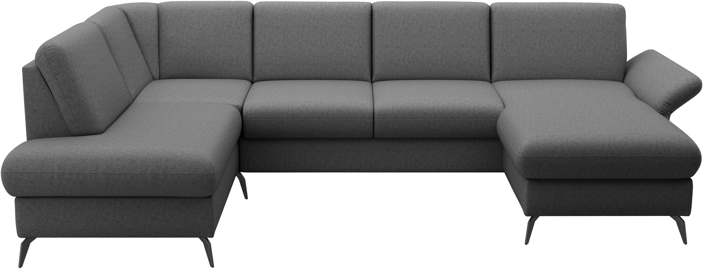 Home affaire Wohnlandschaft »Rochelle« wahlweise mit Bettfunktion, Bettkasten und Armteilverstellung