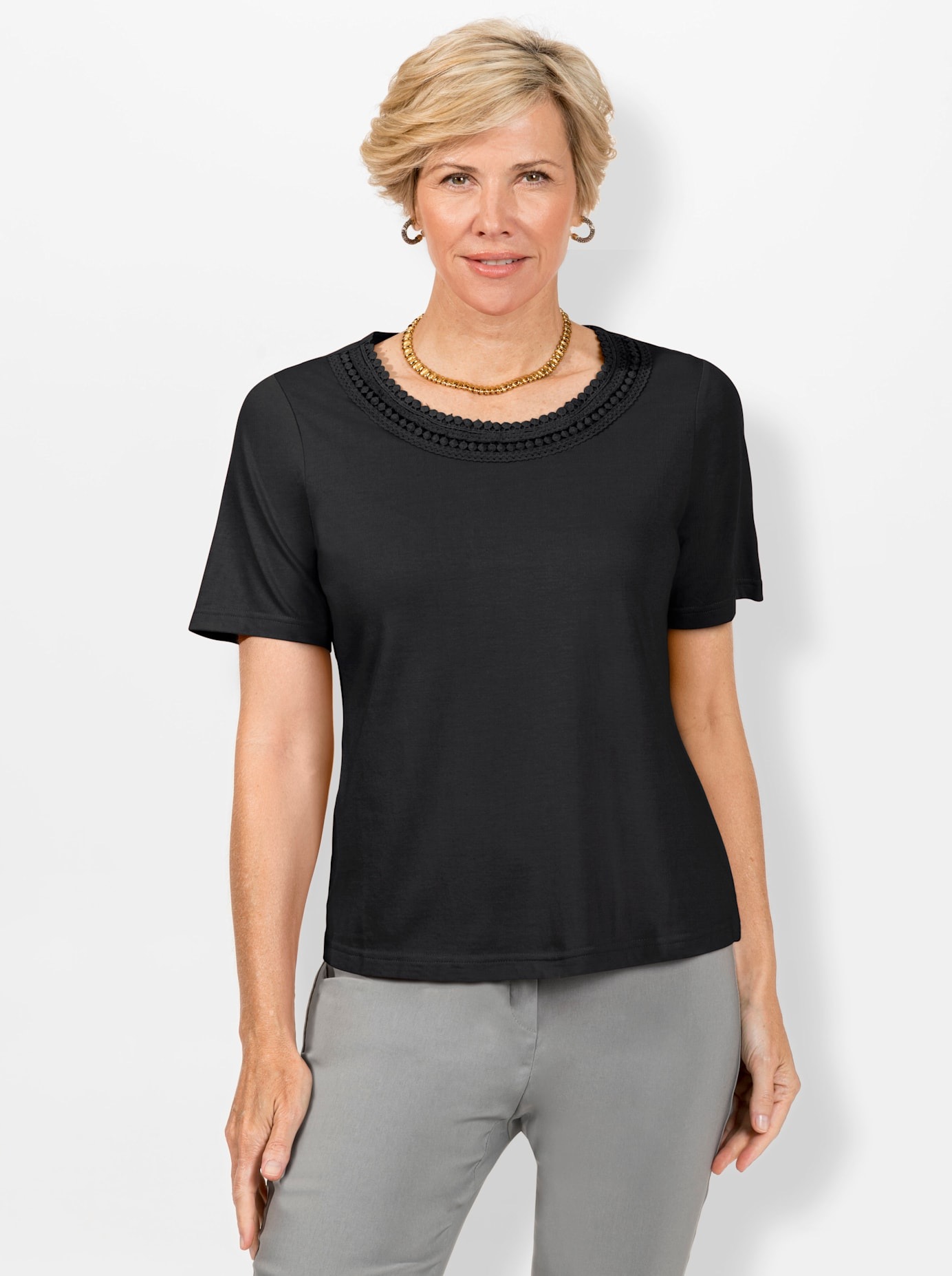 Classic Rundhalsshirt "Shirt" 1 Stk.