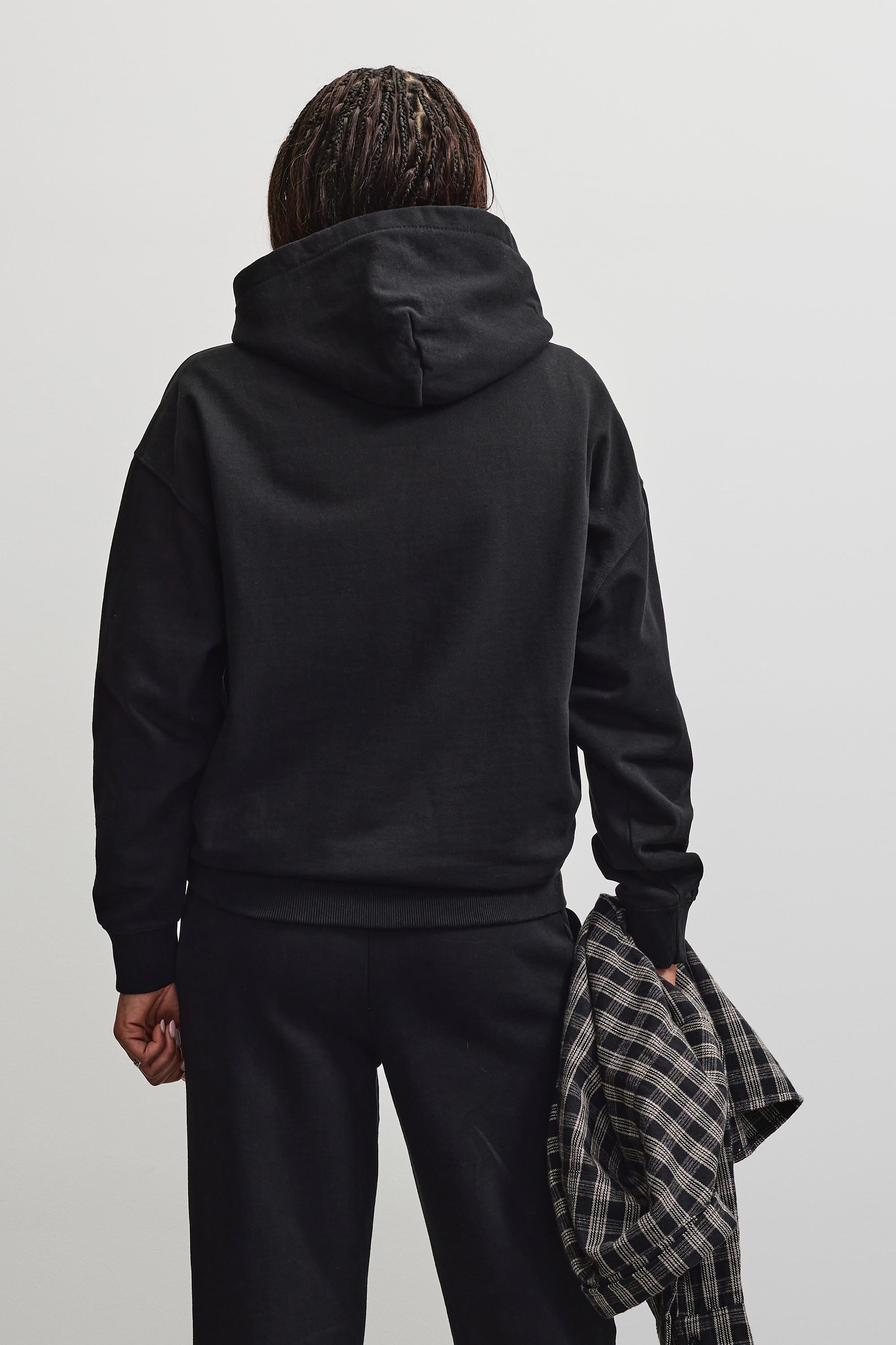 PEGADOR Sweat à capuche »CLARITA LOGO OVERSIZED HOODIE«, mélange de coton, oversize
